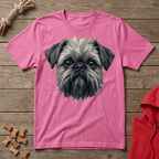 Brussels Griffon - Grayscale Griff