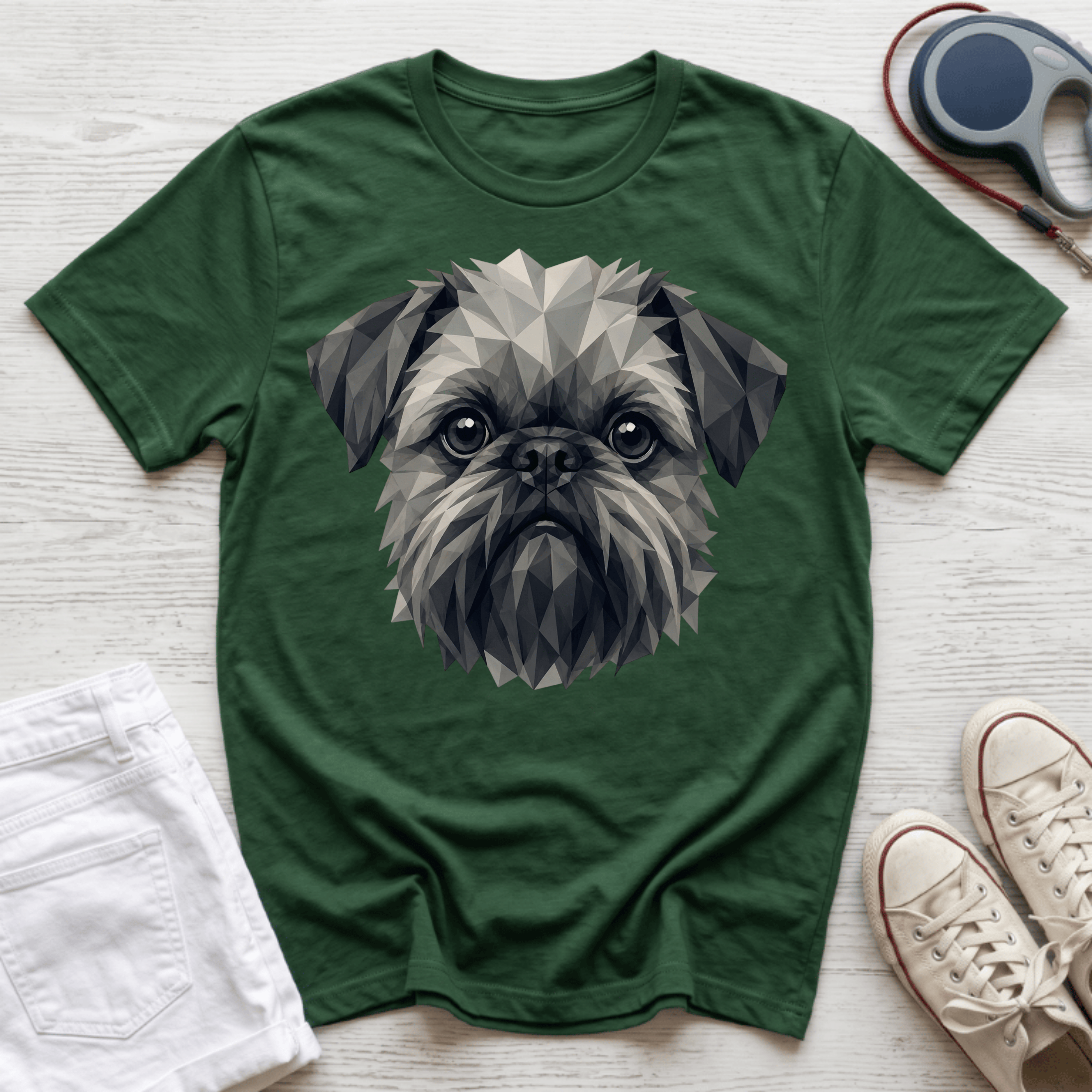Brussels Griffon - Grayscale Griff