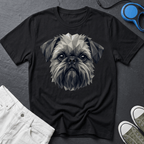 Brussels Griffon - Grayscale Griff