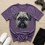Brussels Griffon - Grayscale Griff