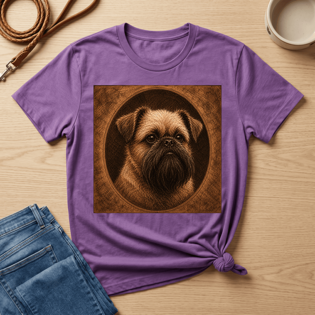 Brussels Griffon - Elegant Copper