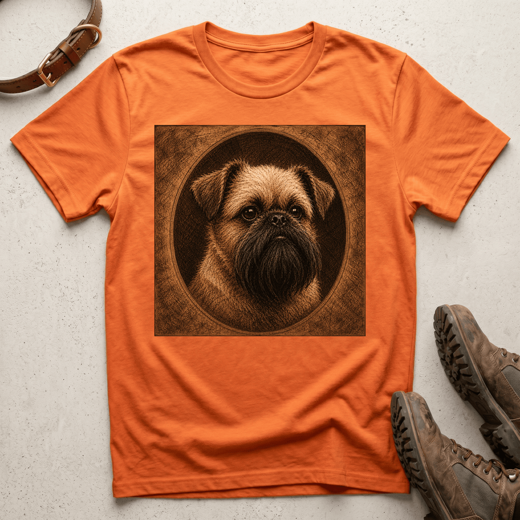 Brussels Griffon - Elegant Copper