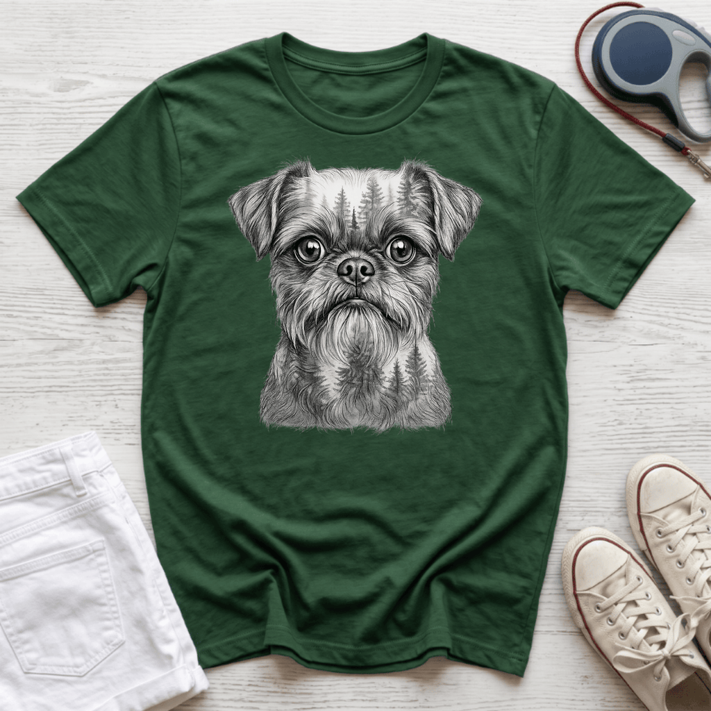 Brussels Griffon - Elegant Copper