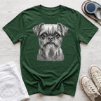 Brussels Griffon - Elegant Copper