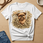 Brussels Griffon - Botanical Illustration