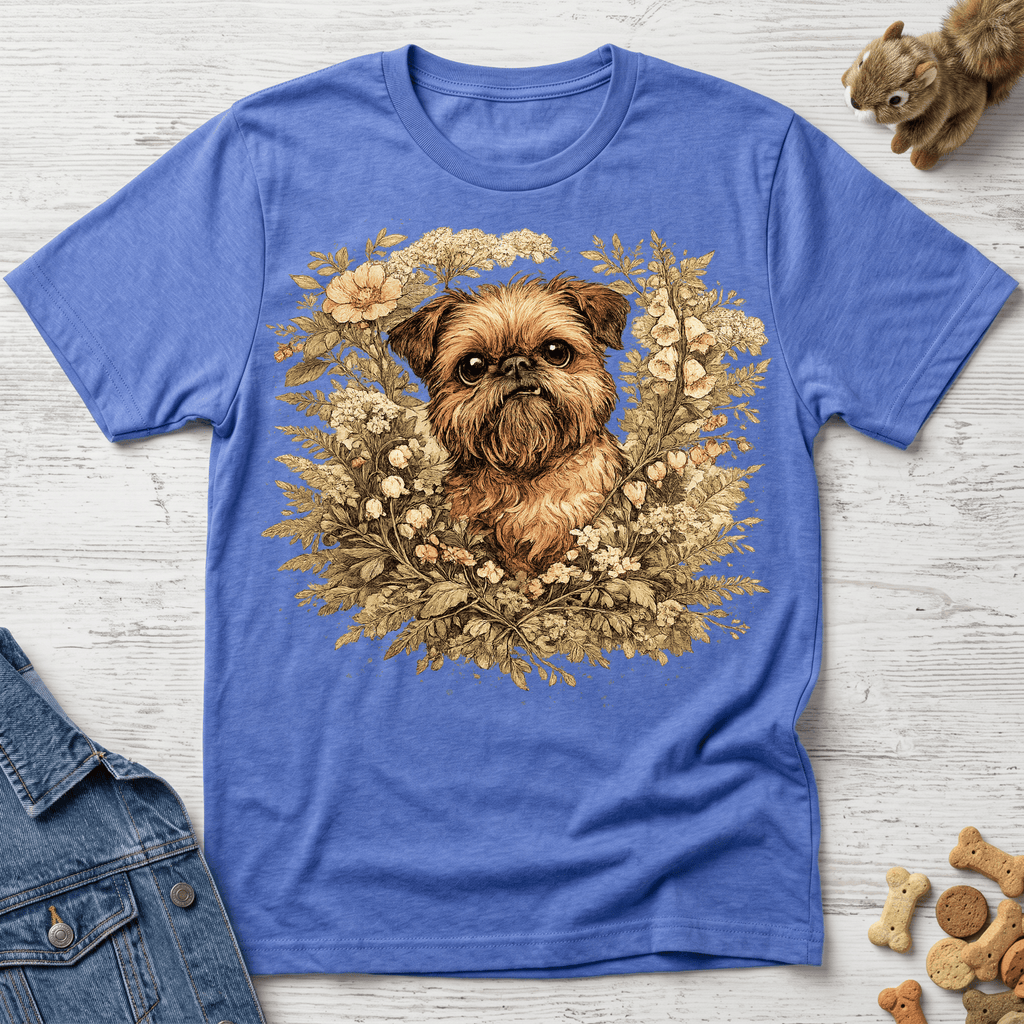 Brussels Griffon - Botanical Illustration