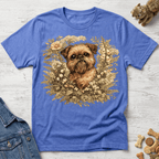 Brussels Griffon - Botanical Illustration