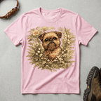 Brussels Griffon - Botanical Illustration