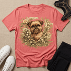 Brussels Griffon - Botanical Illustration