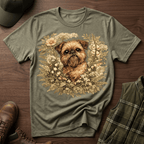 Brussels Griffon - Botanical Illustration