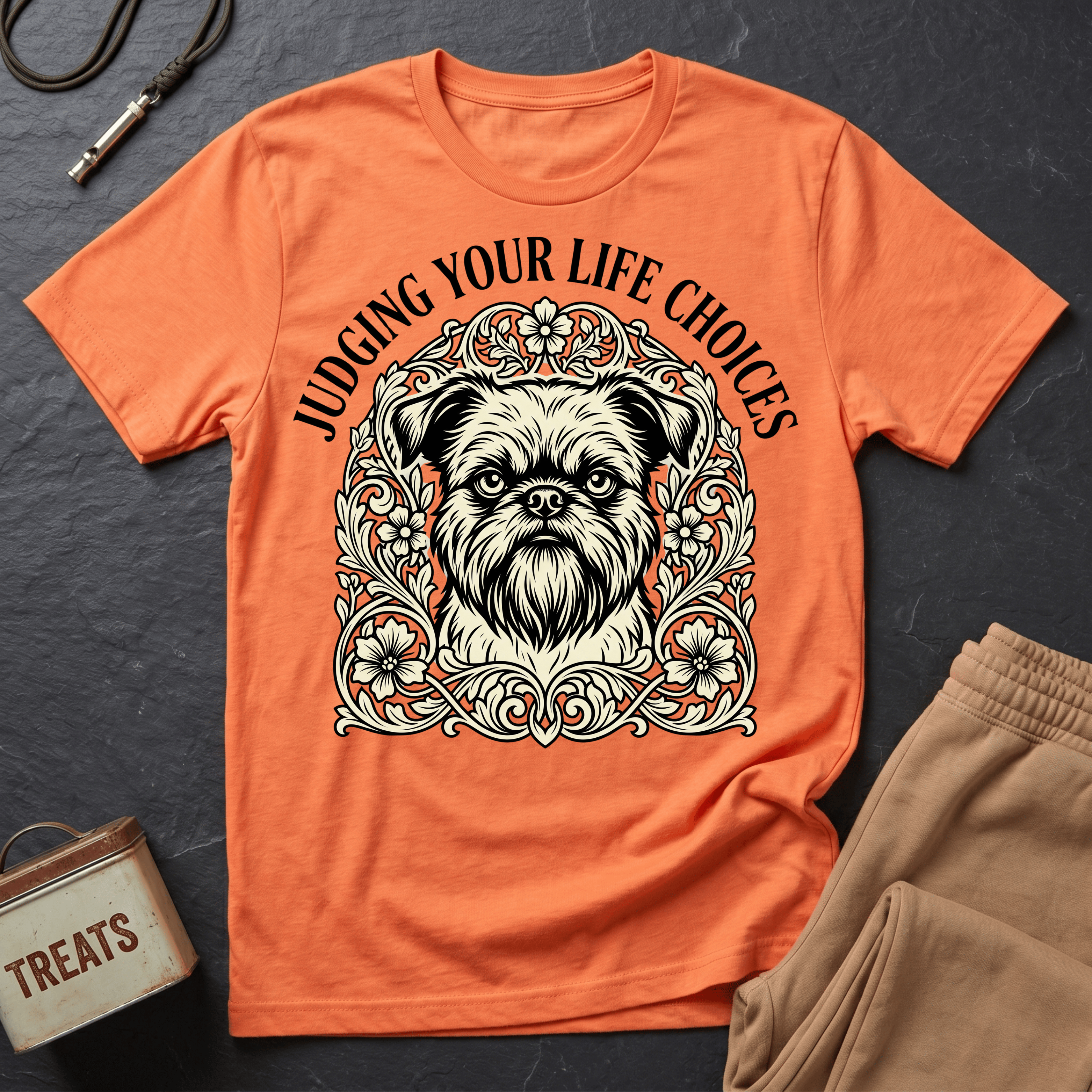 Brussels Griffon - Vector Illustration