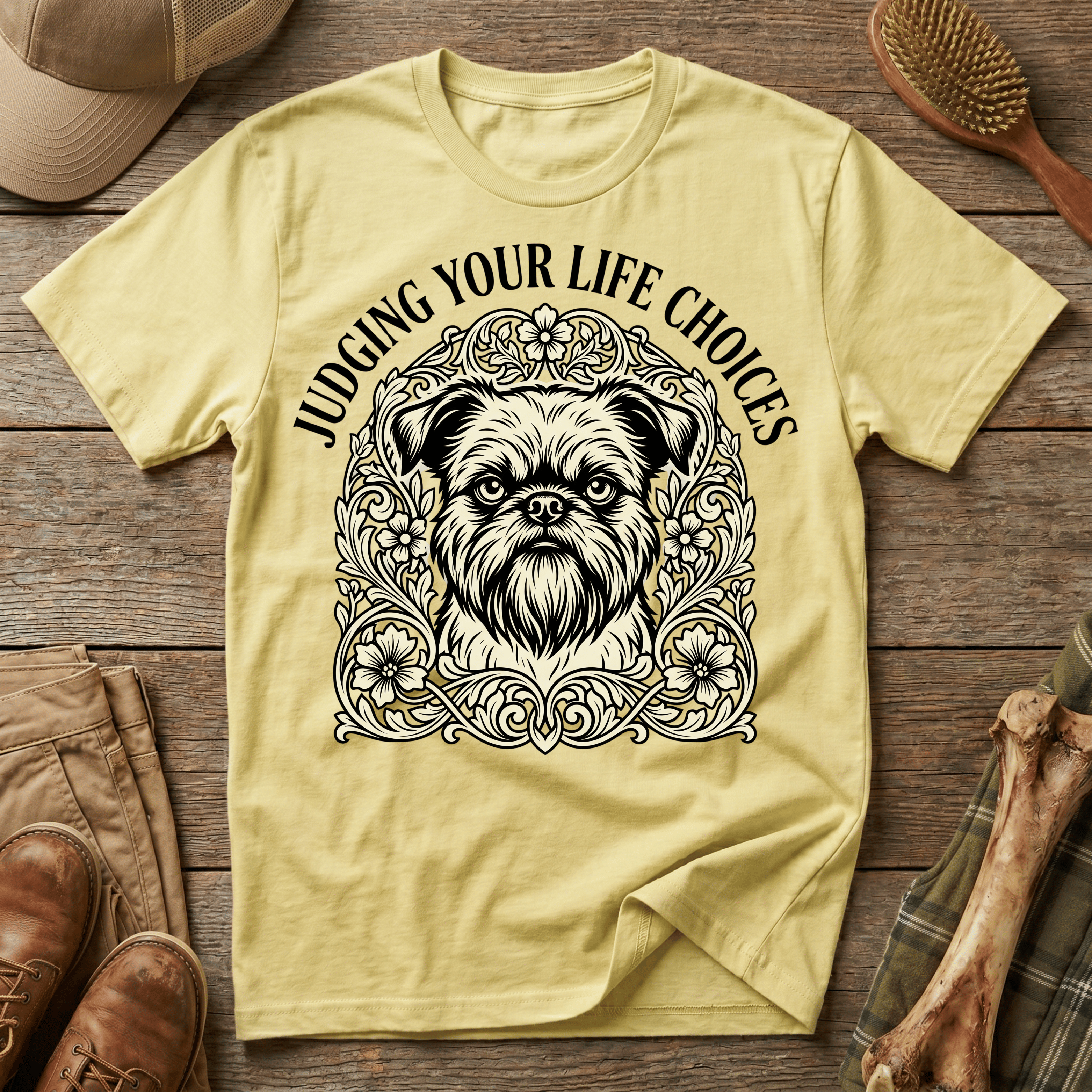 Brussels Griffon - Vector Illustration
