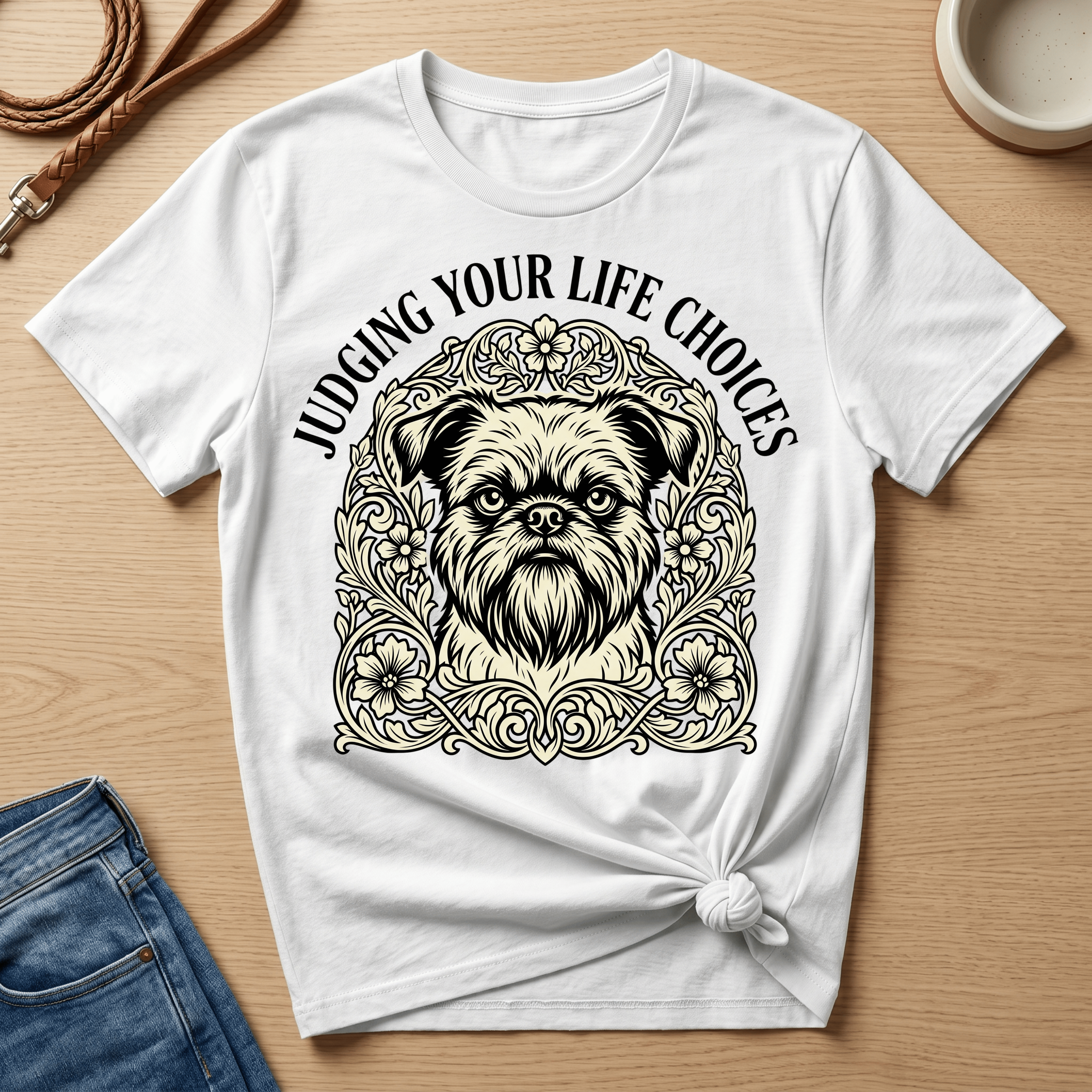 Brussels Griffon - Vector Illustration
