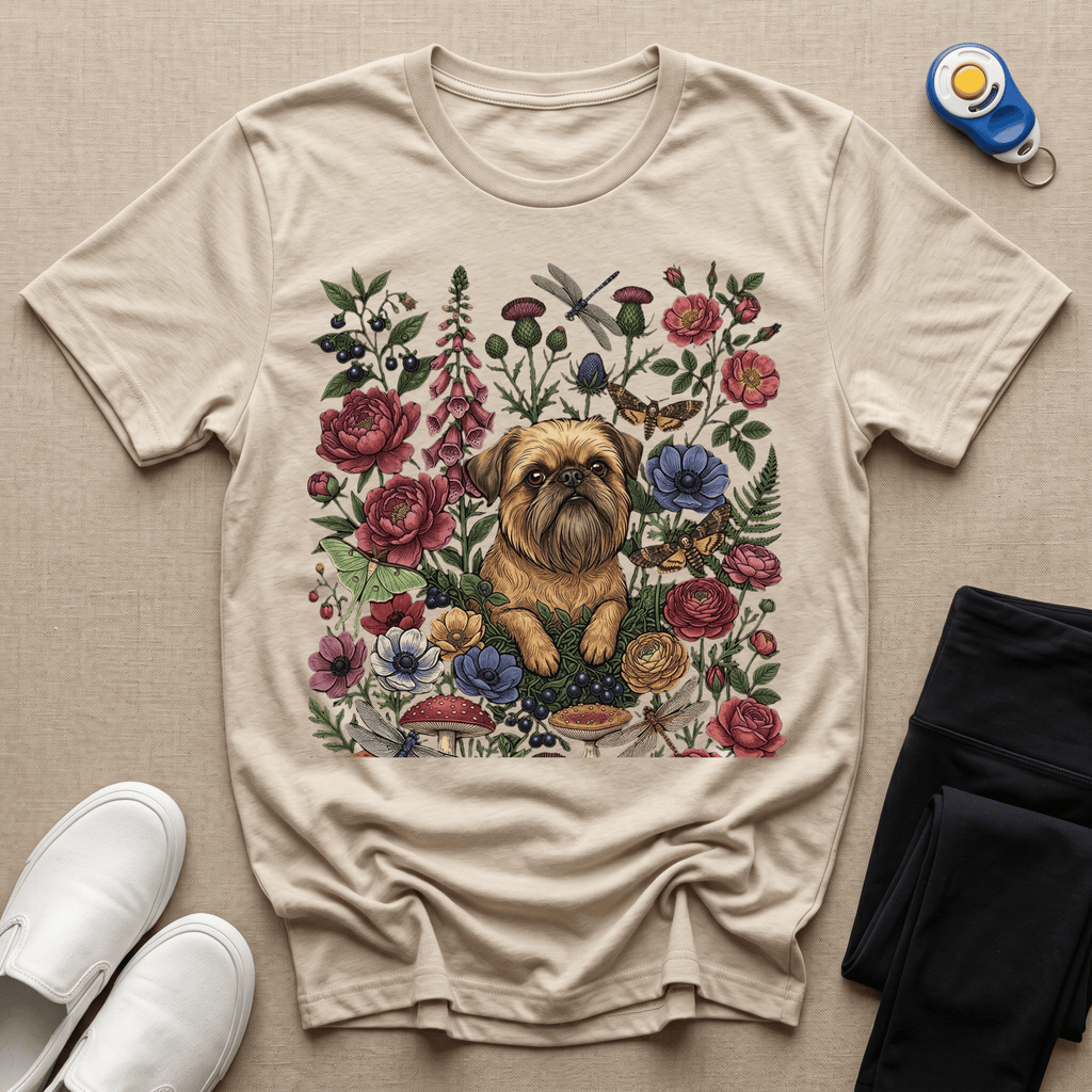 Brussels Griffon - Floral Griff
