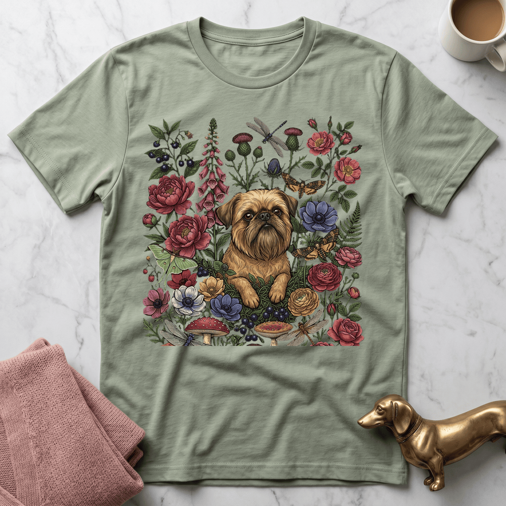 Brussels Griffon - Floral Griff