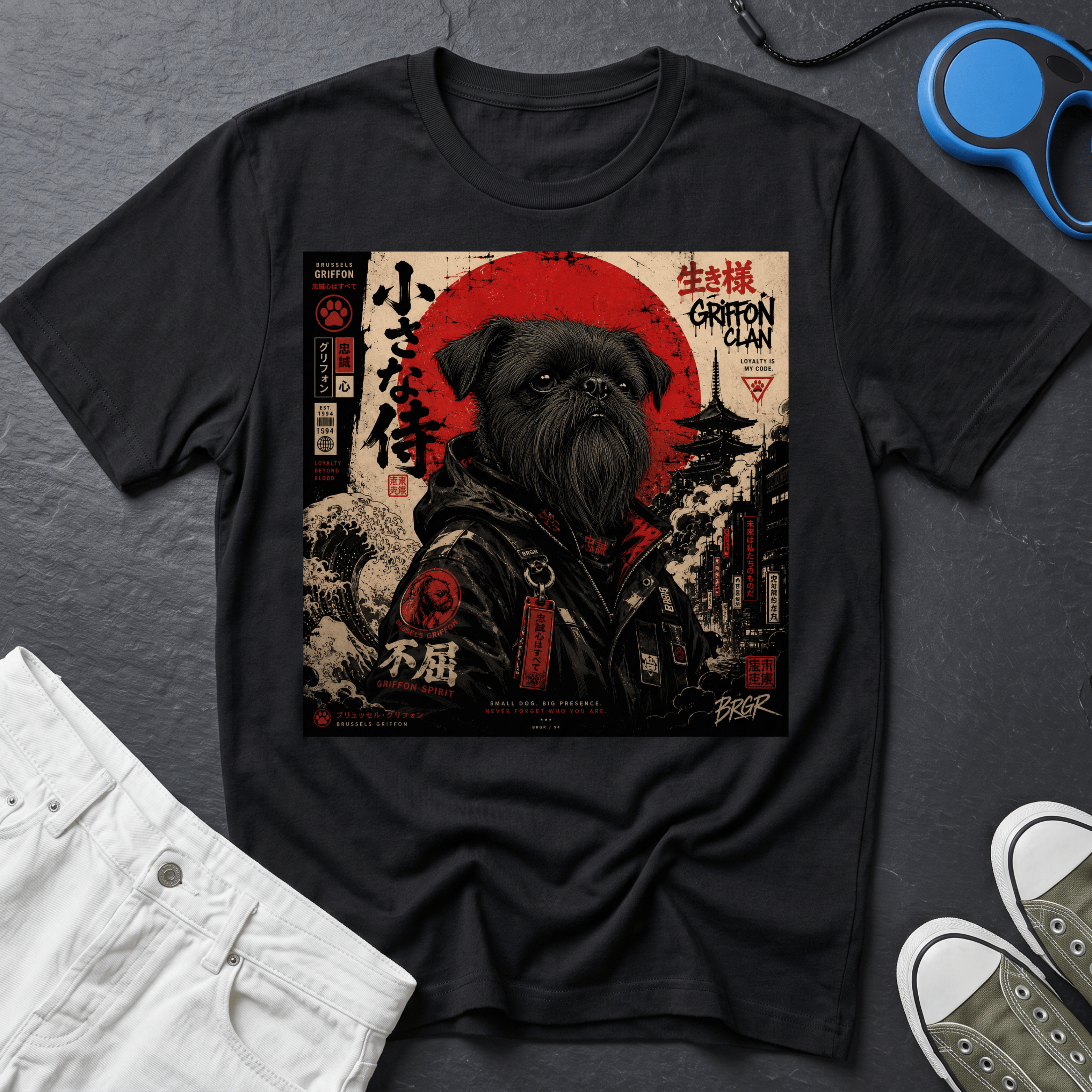Brussels Griffon - Neo Japanese (Black)