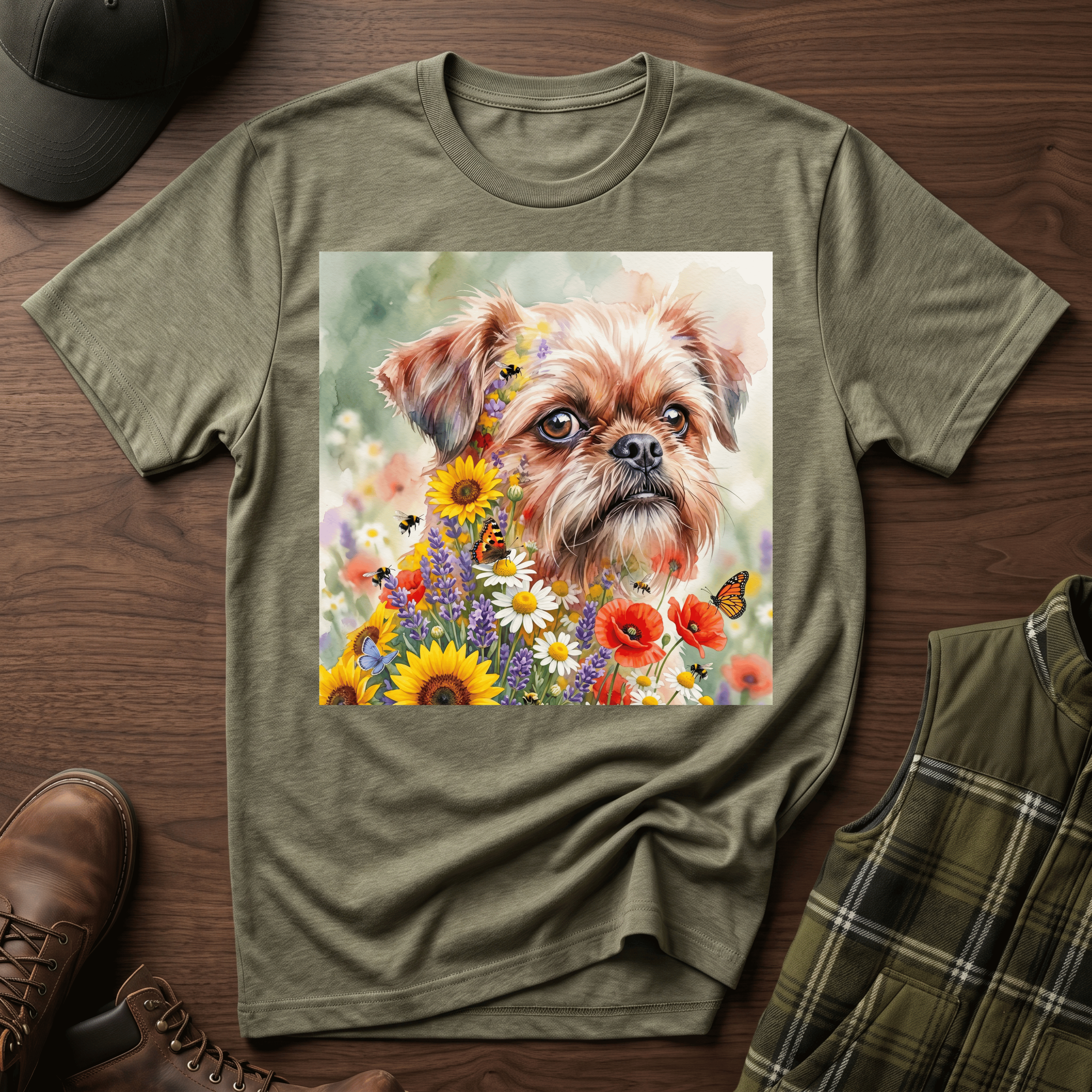 Brussels Griffon - Meadow Delight