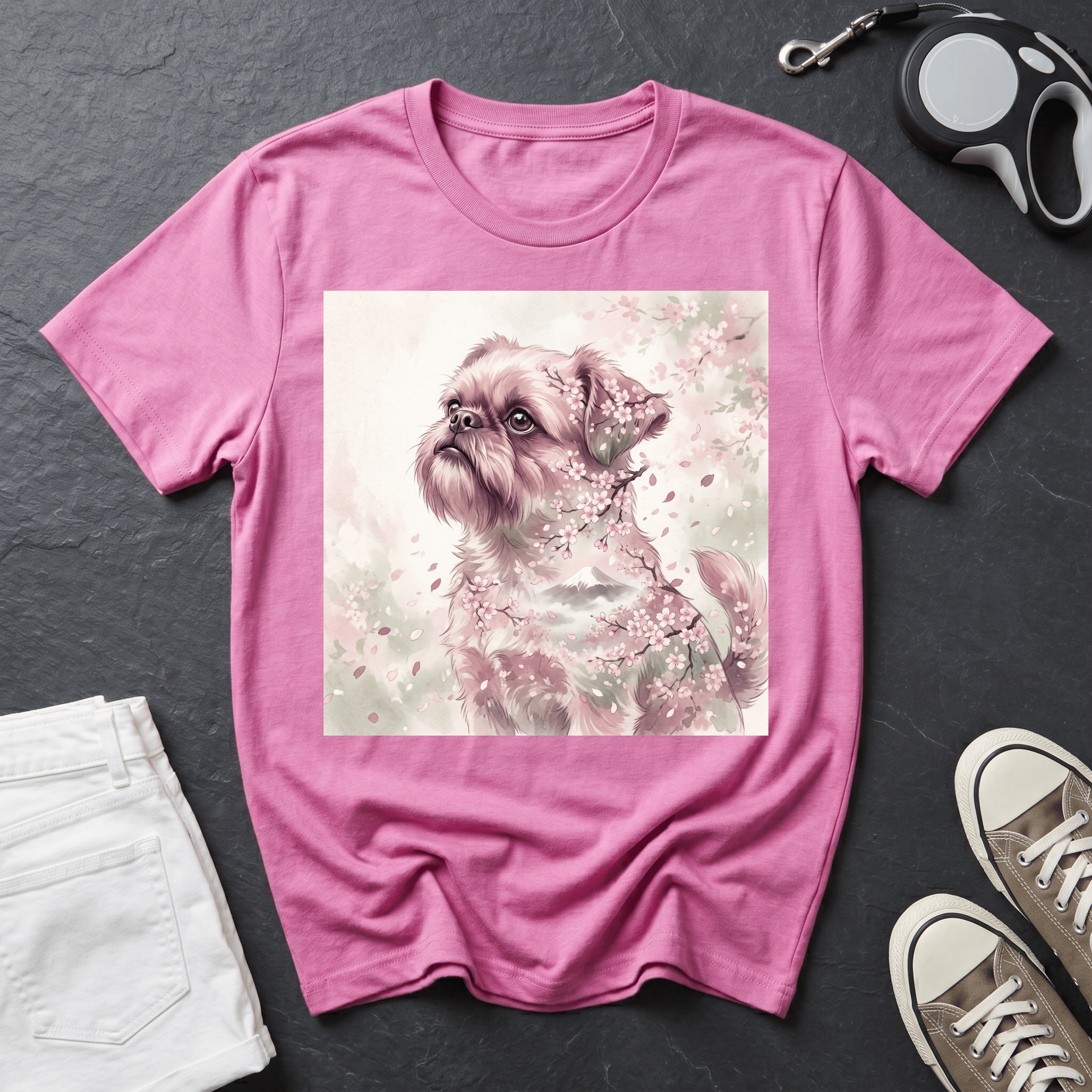 Brussels Griffon - Cherry Blossom