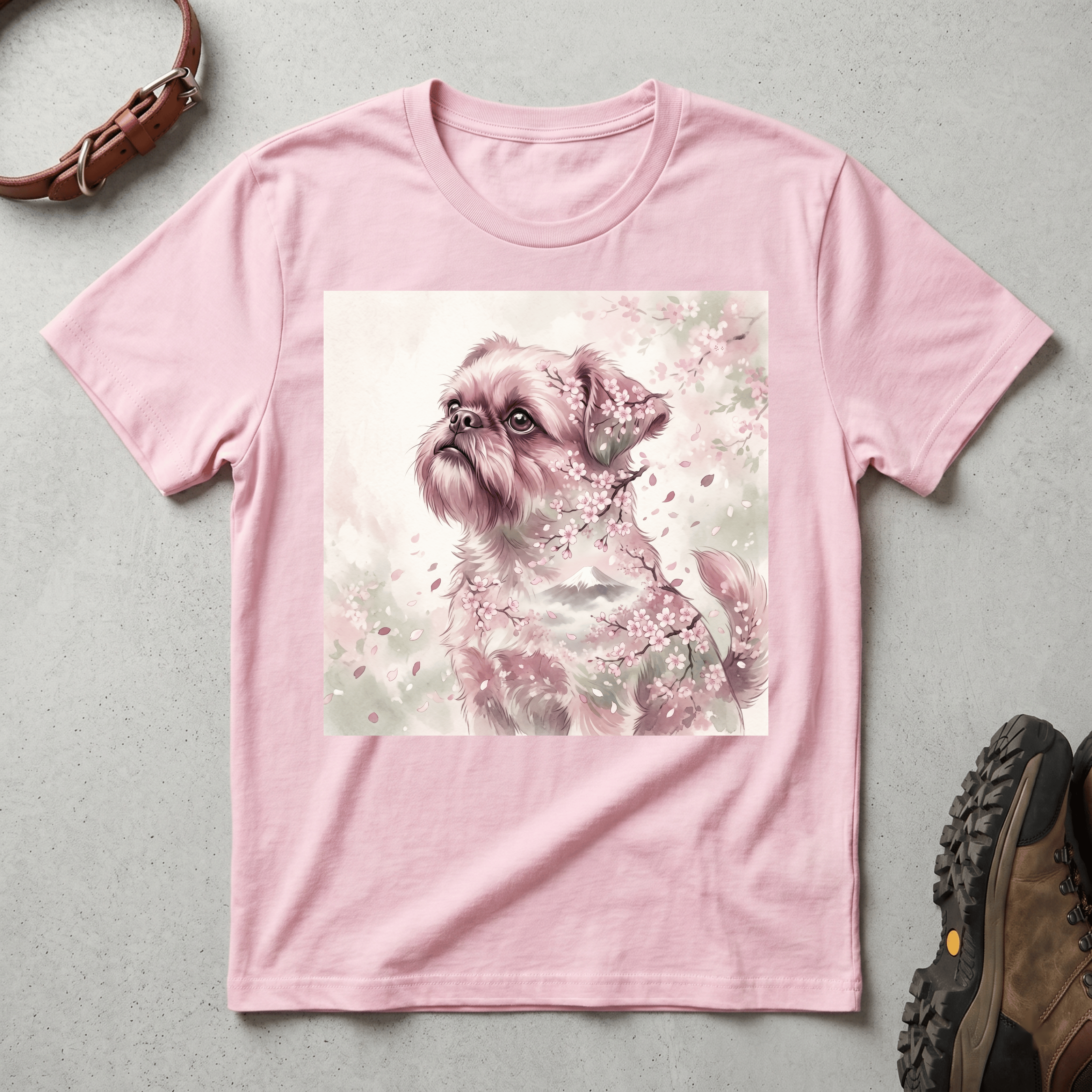 Brussels Griffon - Cherry Blossom