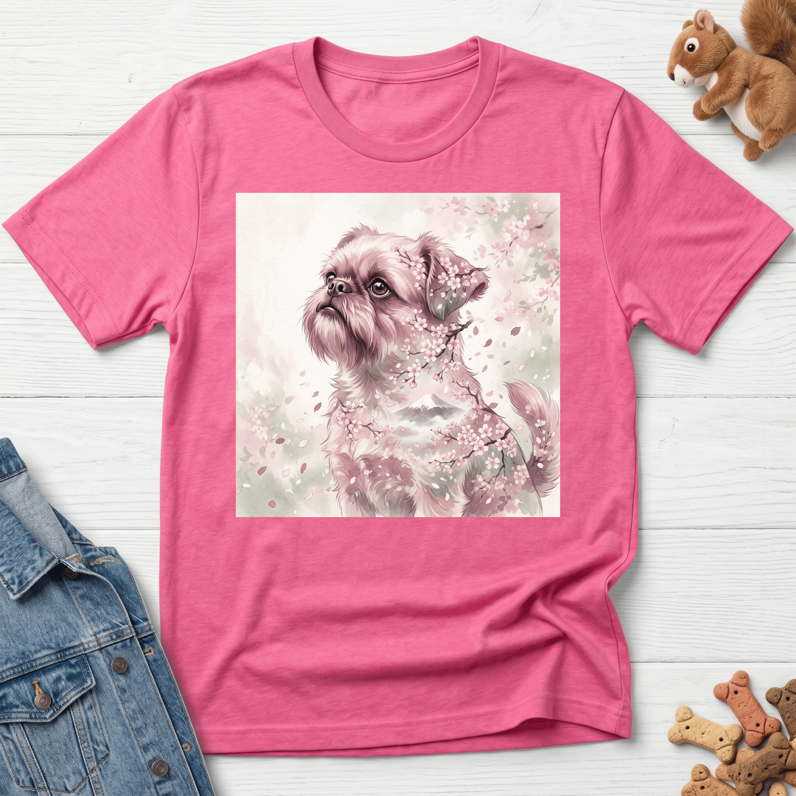 Brussels Griffon - Cherry Blossom