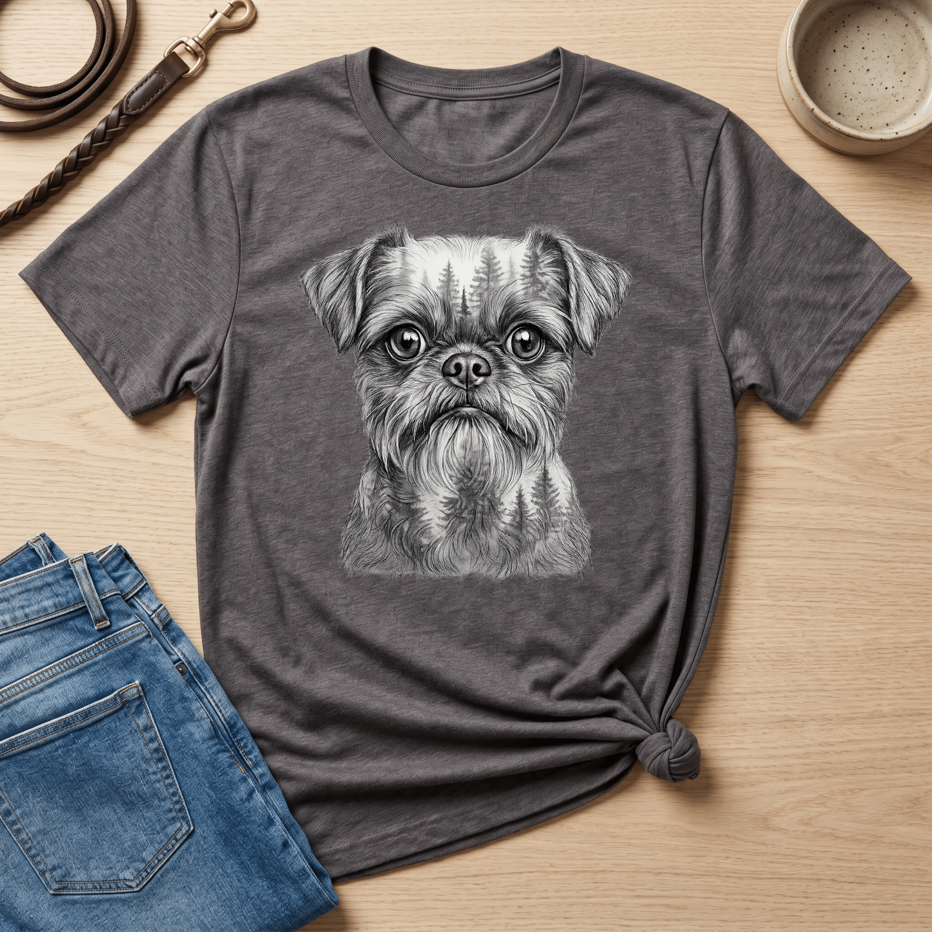 Brussels Griffon - Graphite Griff