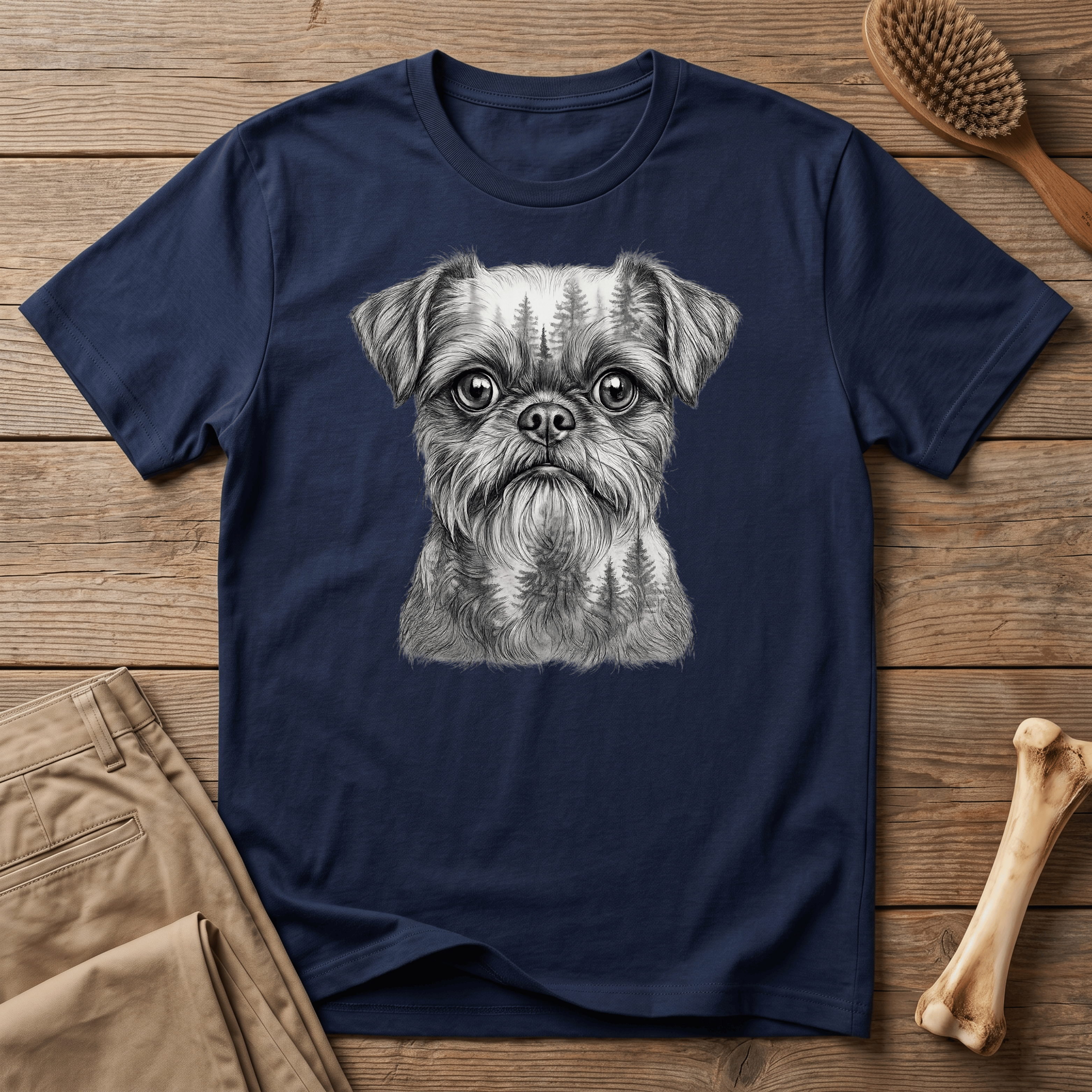 Brussels Griffon - Graphite Griff