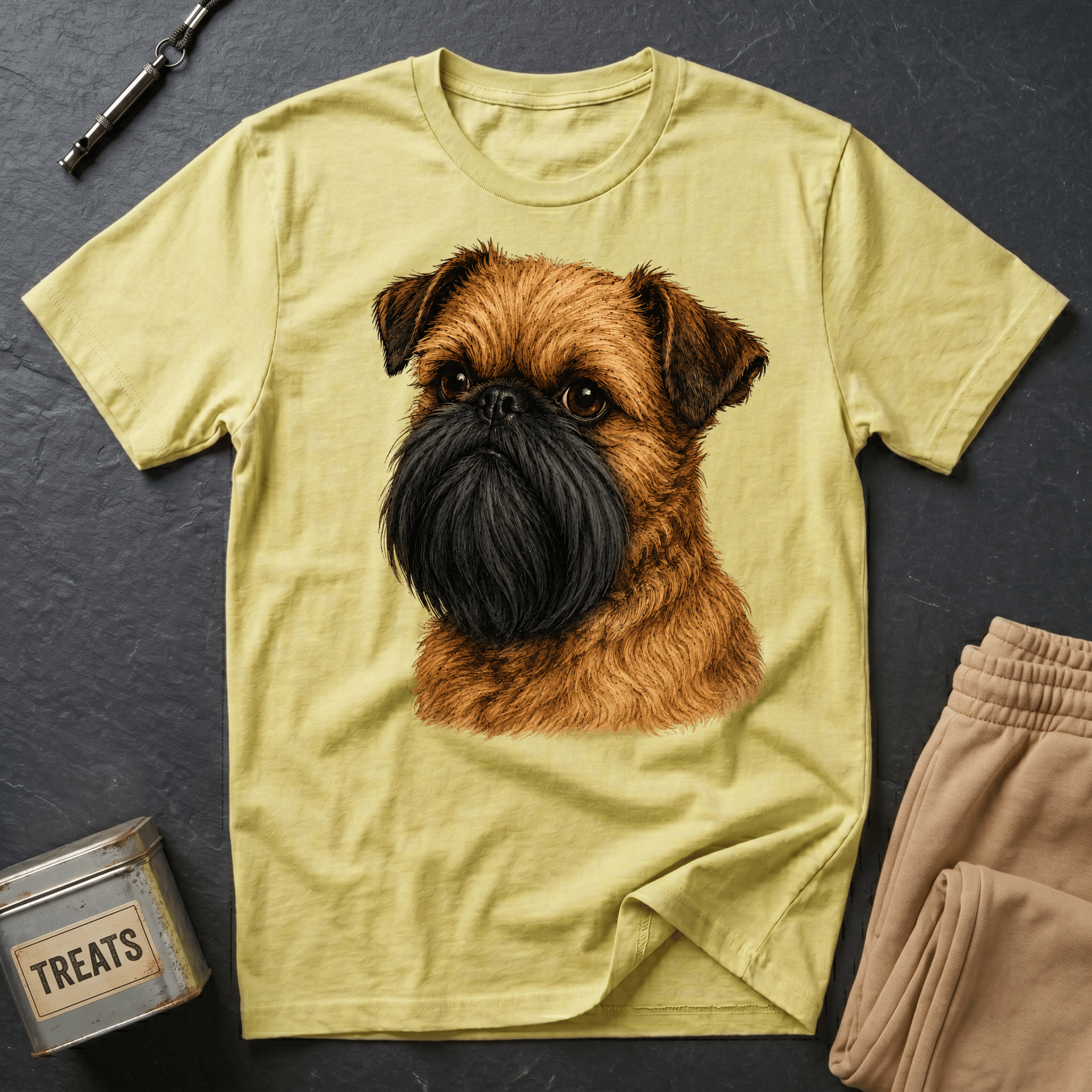 Brussels Griffon - Black Beard