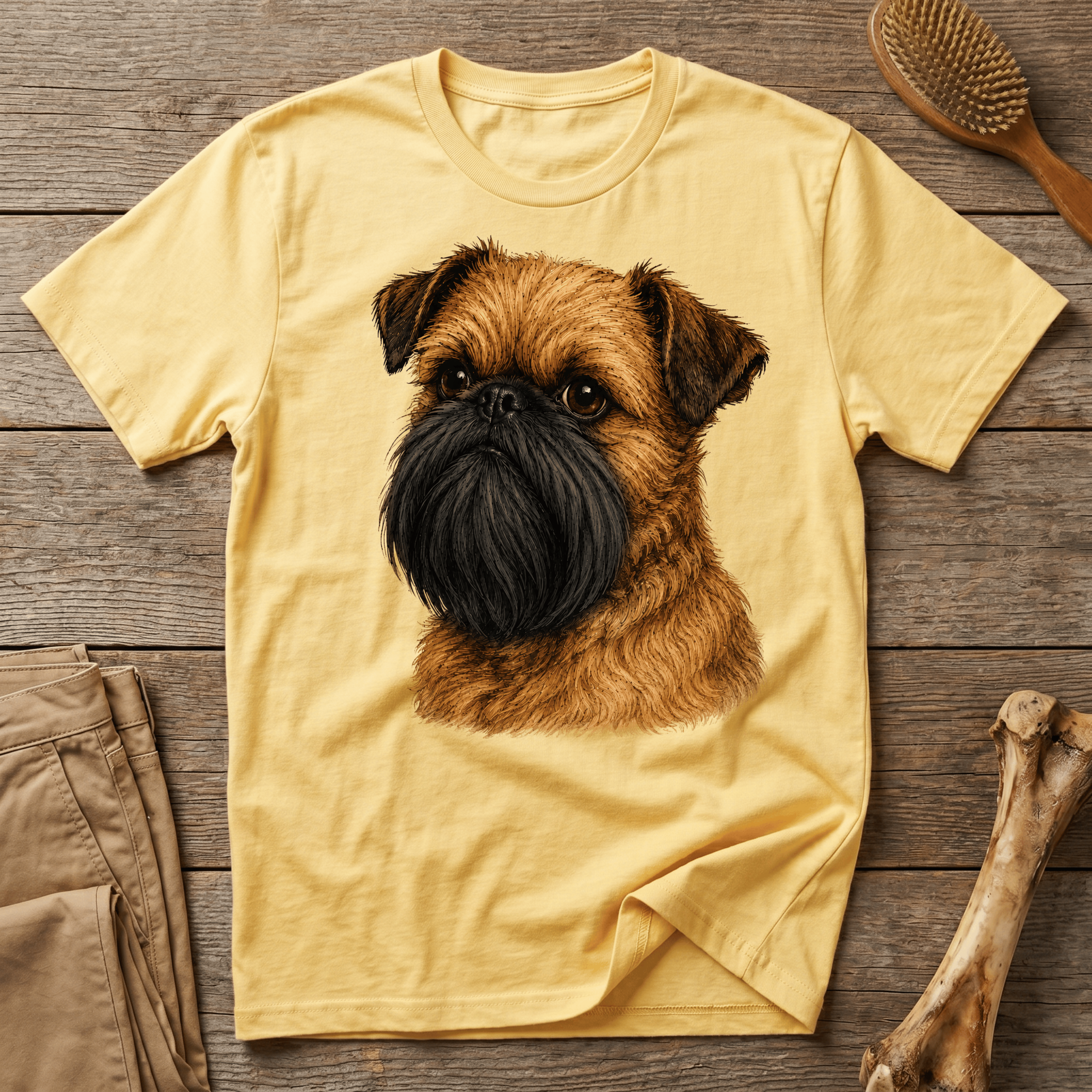 Brussels Griffon - Black Beard