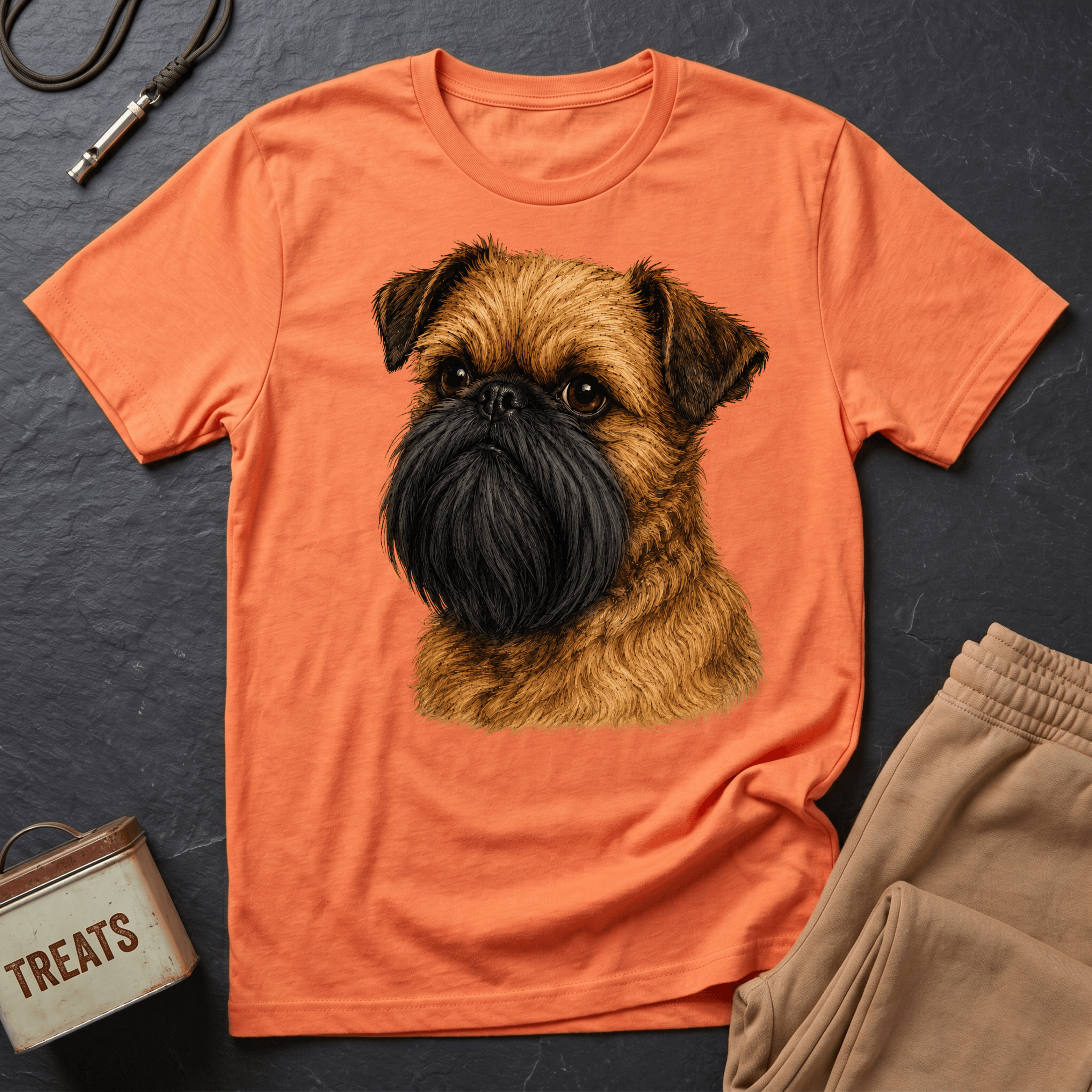 Brussels Griffon - Black Beard