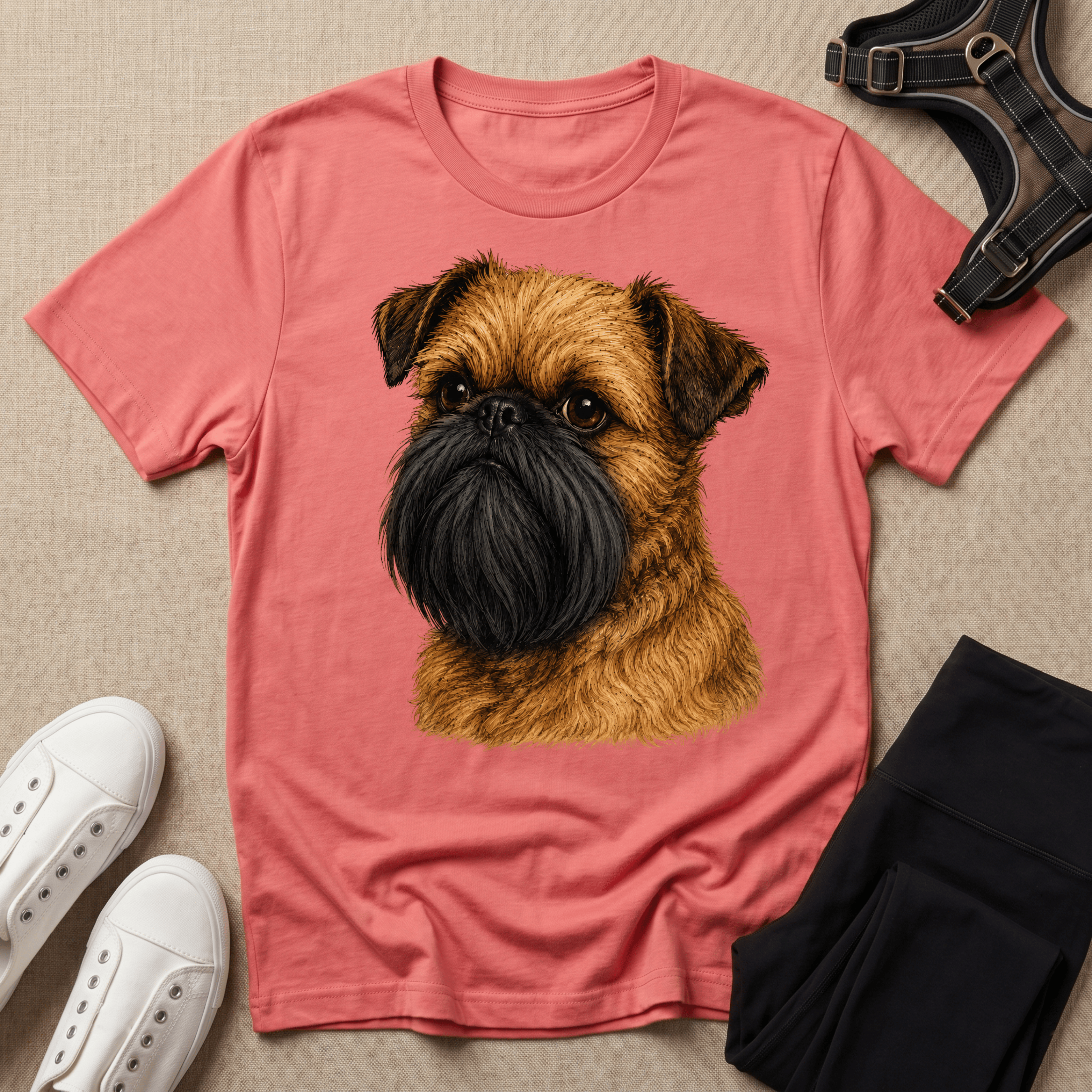 Brussels Griffon - Black Beard