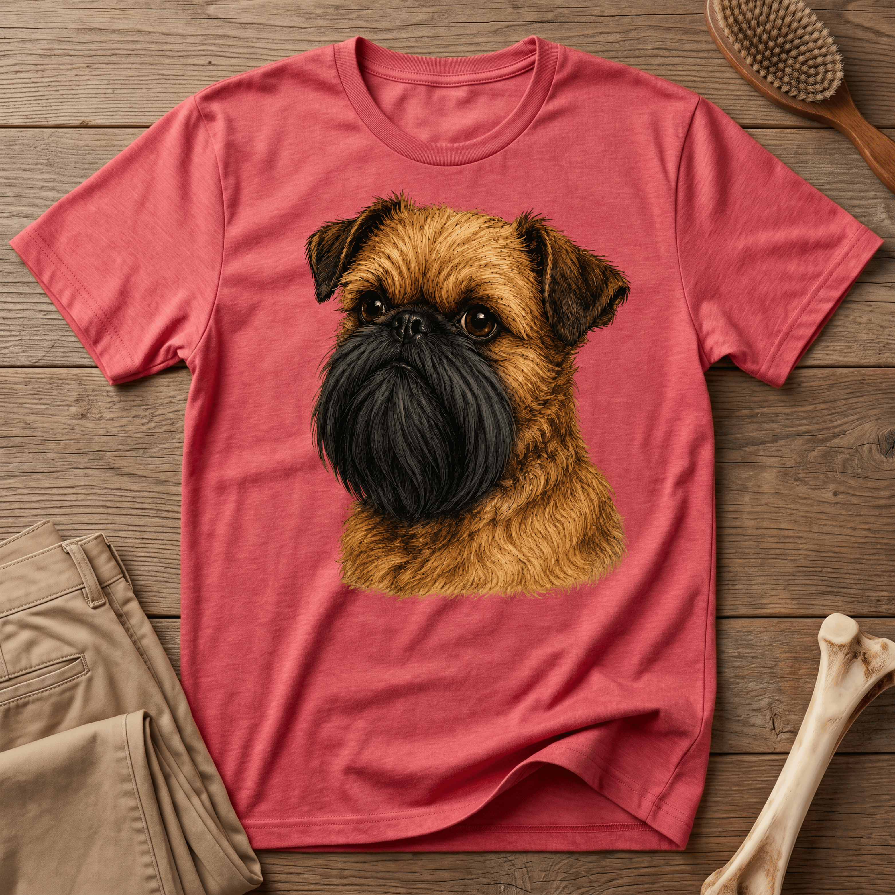 Brussels Griffon - Black Beard