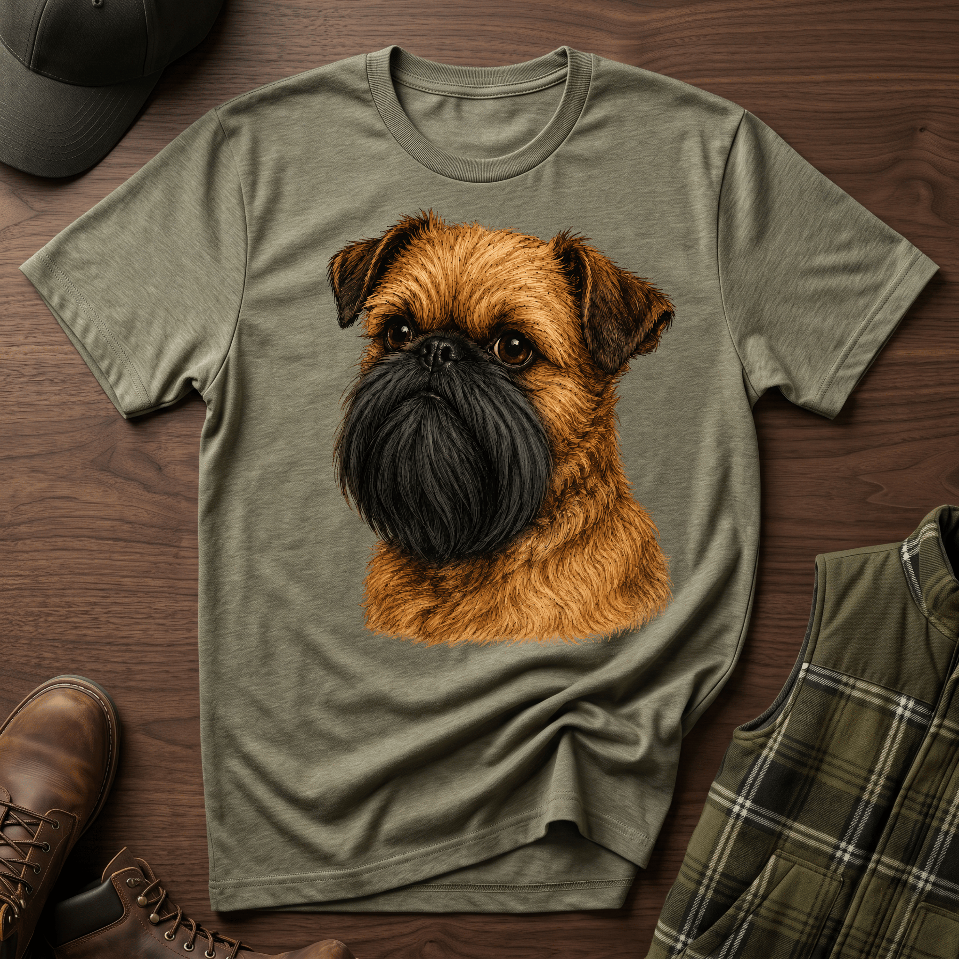 Brussels Griffon - Black Beard