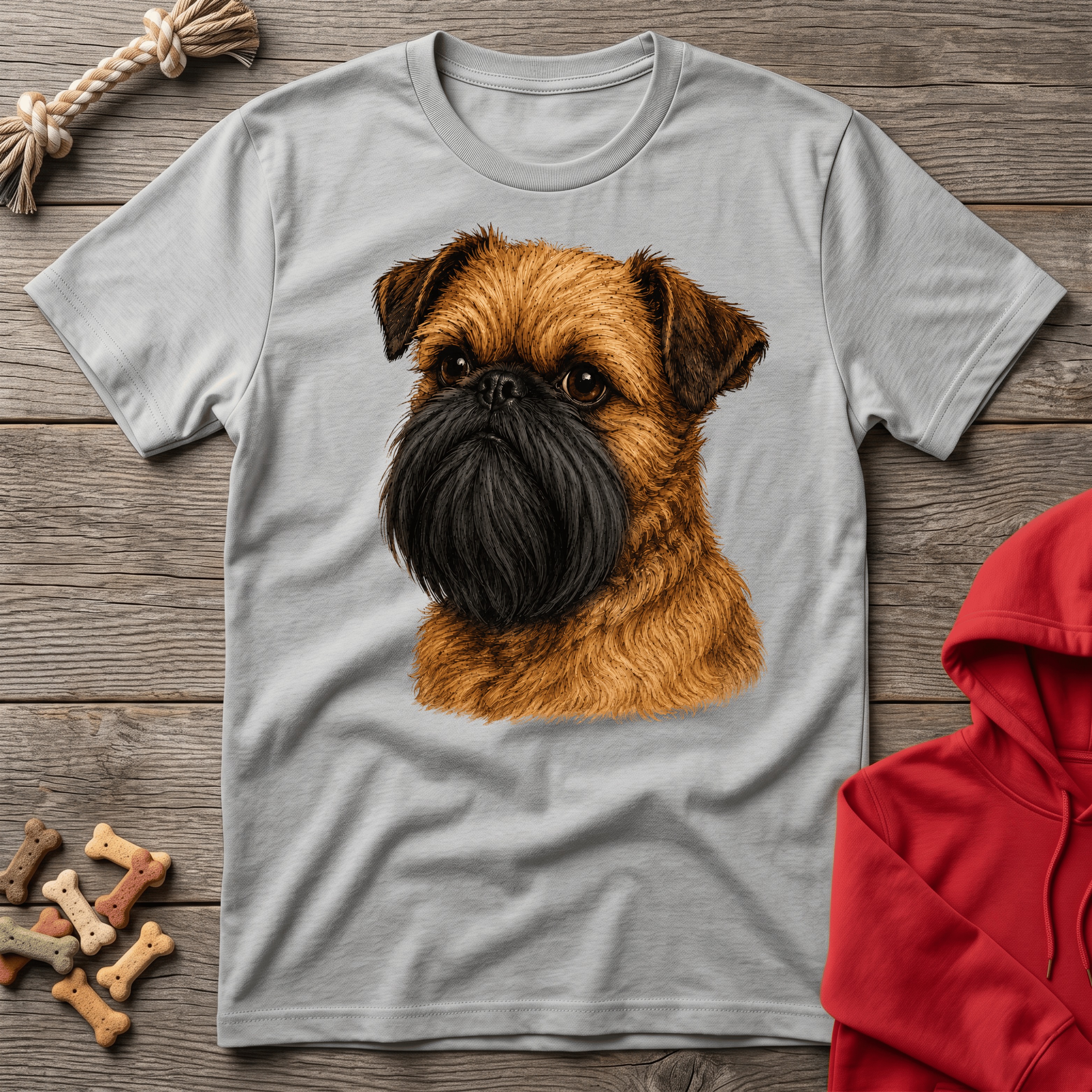 Brussels Griffon - Black Beard