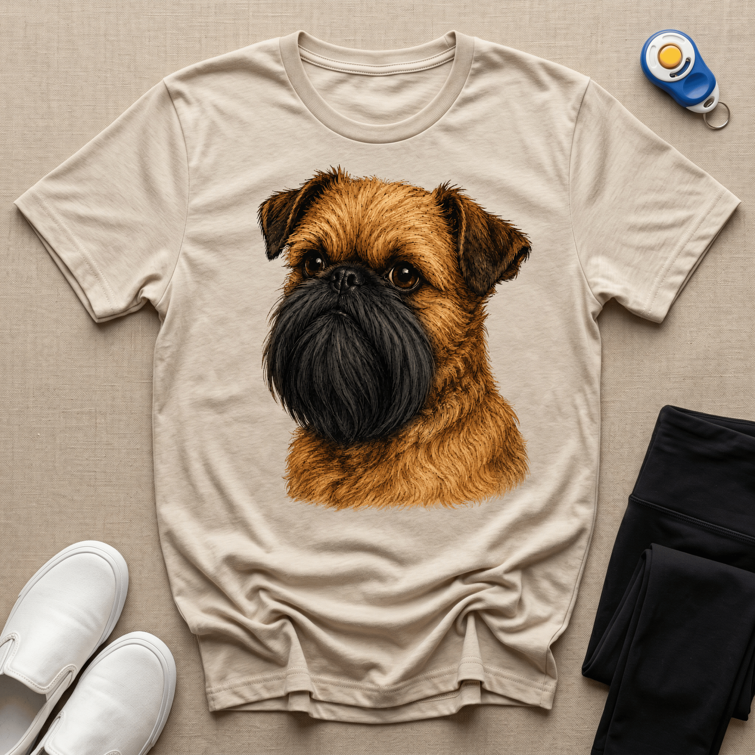 Brussels Griffon - Black Beard