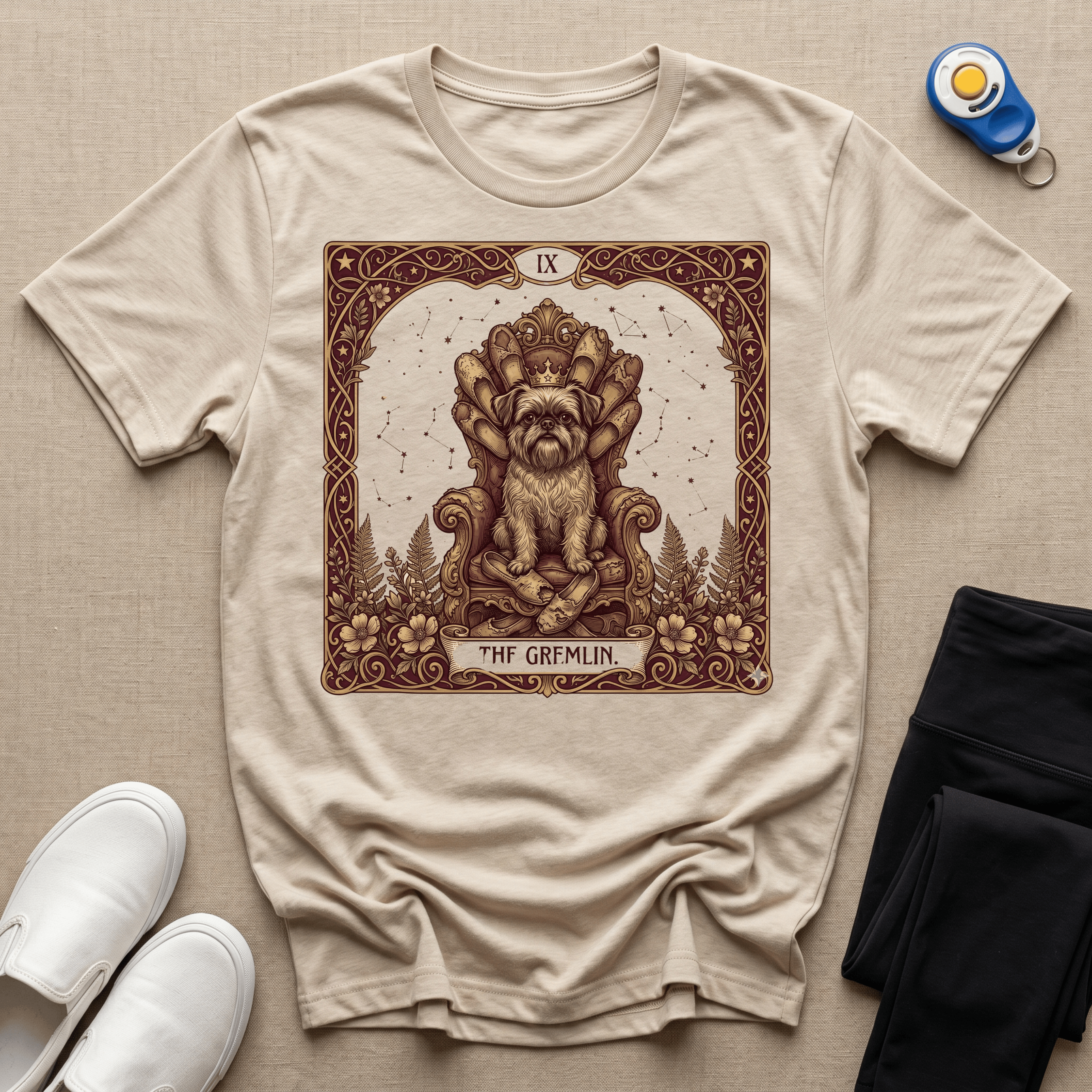 Brussels Griffon - Ornate Tarot