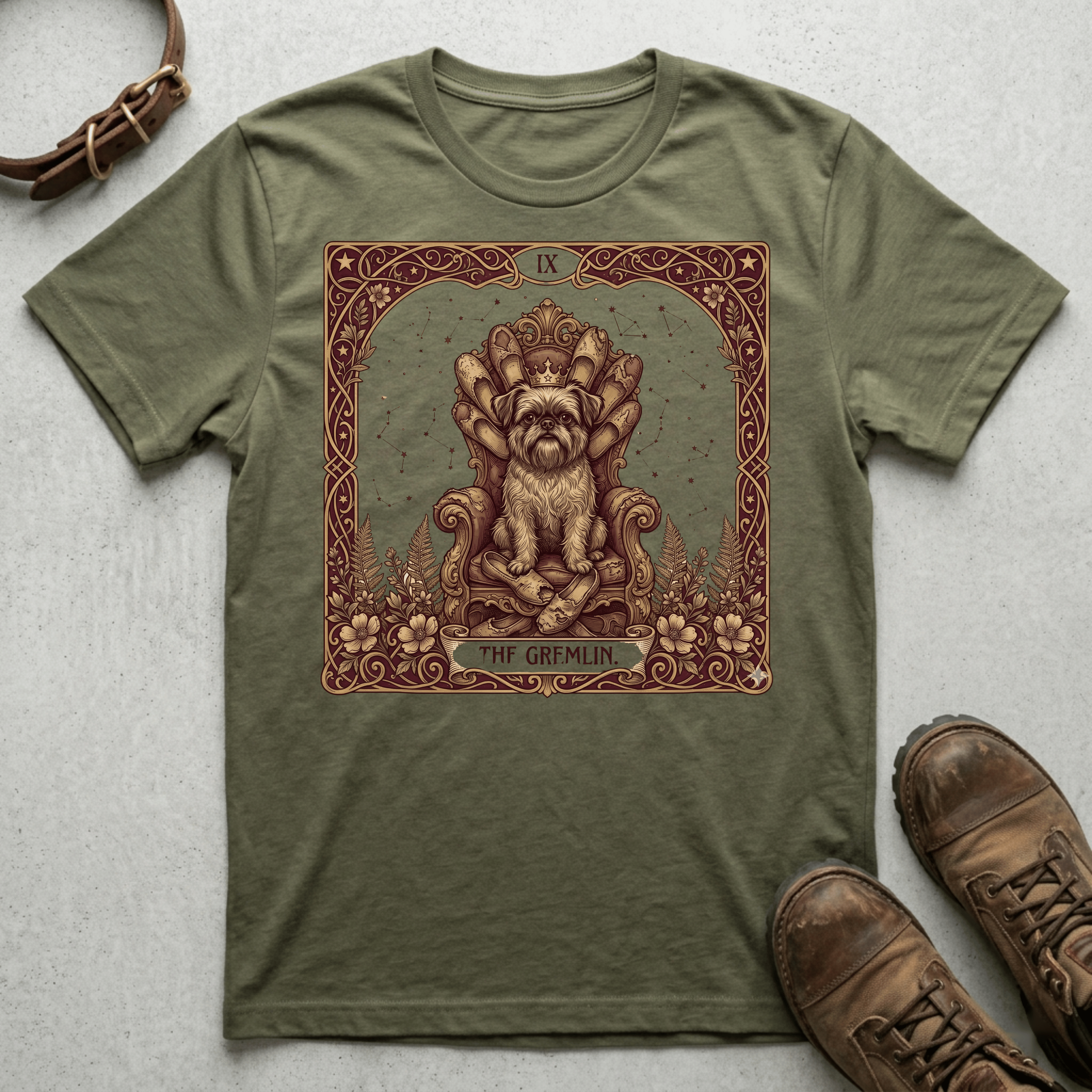 Brussels Griffon - Ornate Tarot