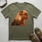 Brussels Griffon - Autumnal Forest