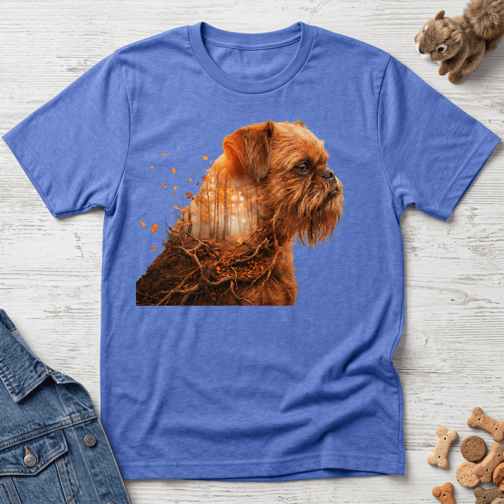 Brussels Griffon - Autumnal Forest