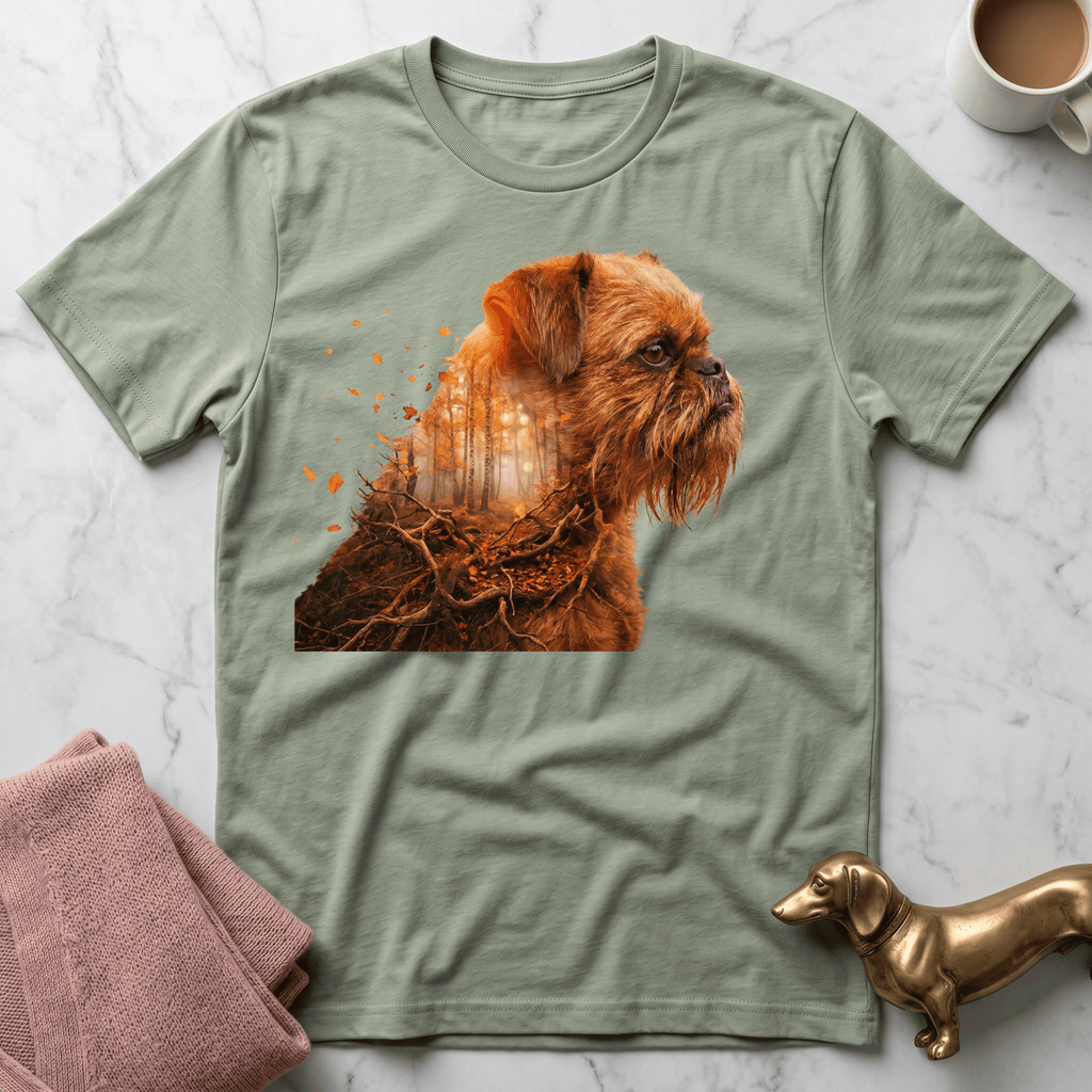 Brussels Griffon - Autumnal Forest