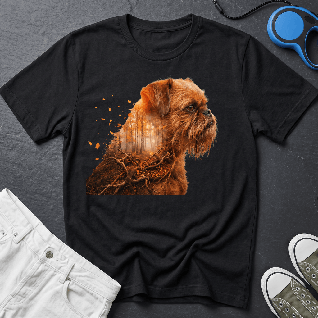 Brussels Griffon - Autumnal Forest