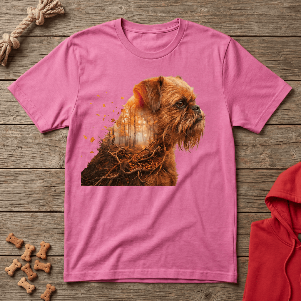 Brussels Griffon - Autumnal Forest
