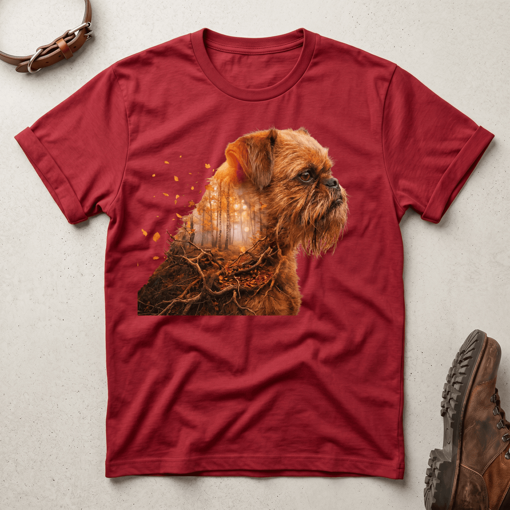 Brussels Griffon - Autumnal Forest