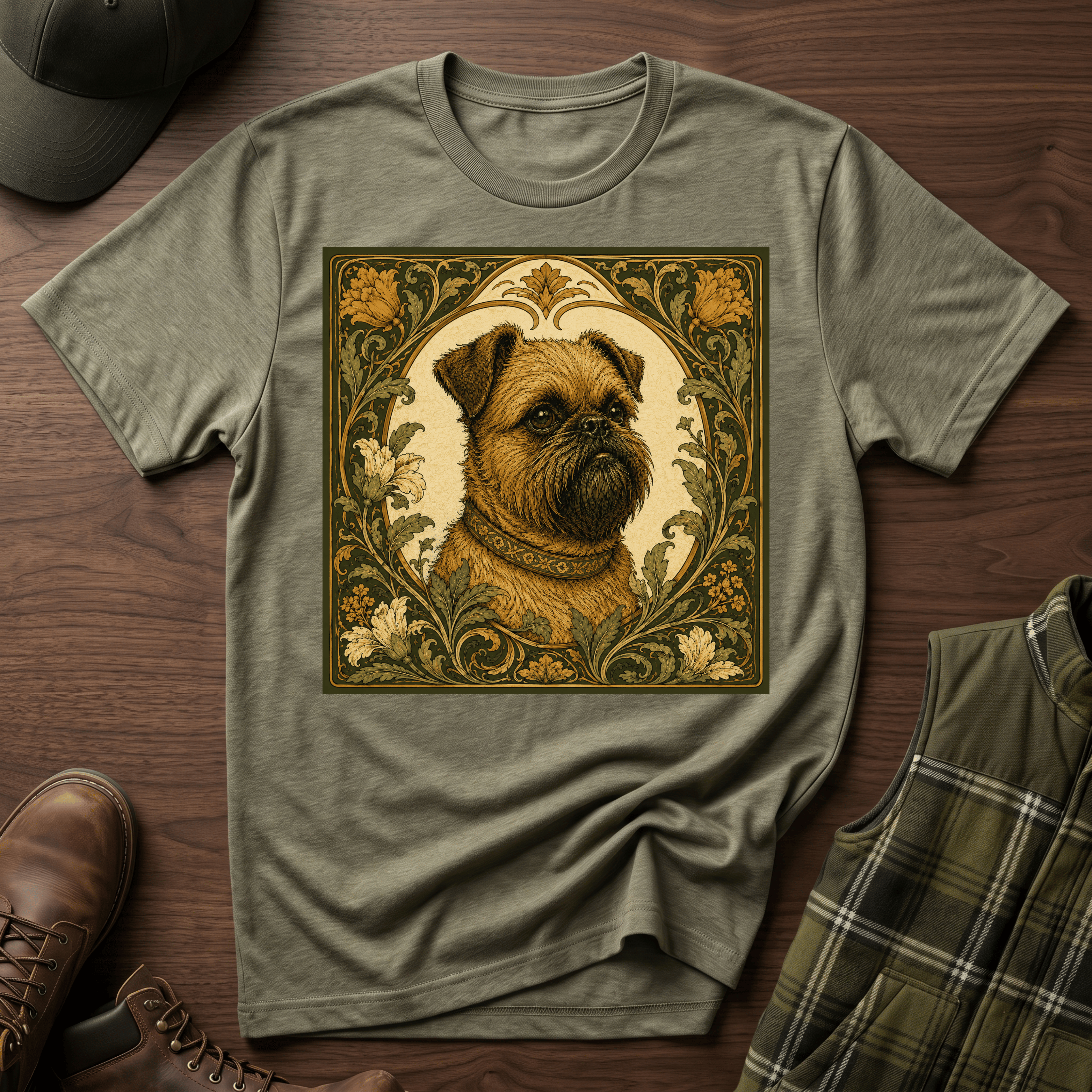 Brussels Griffon - Art Nouveau