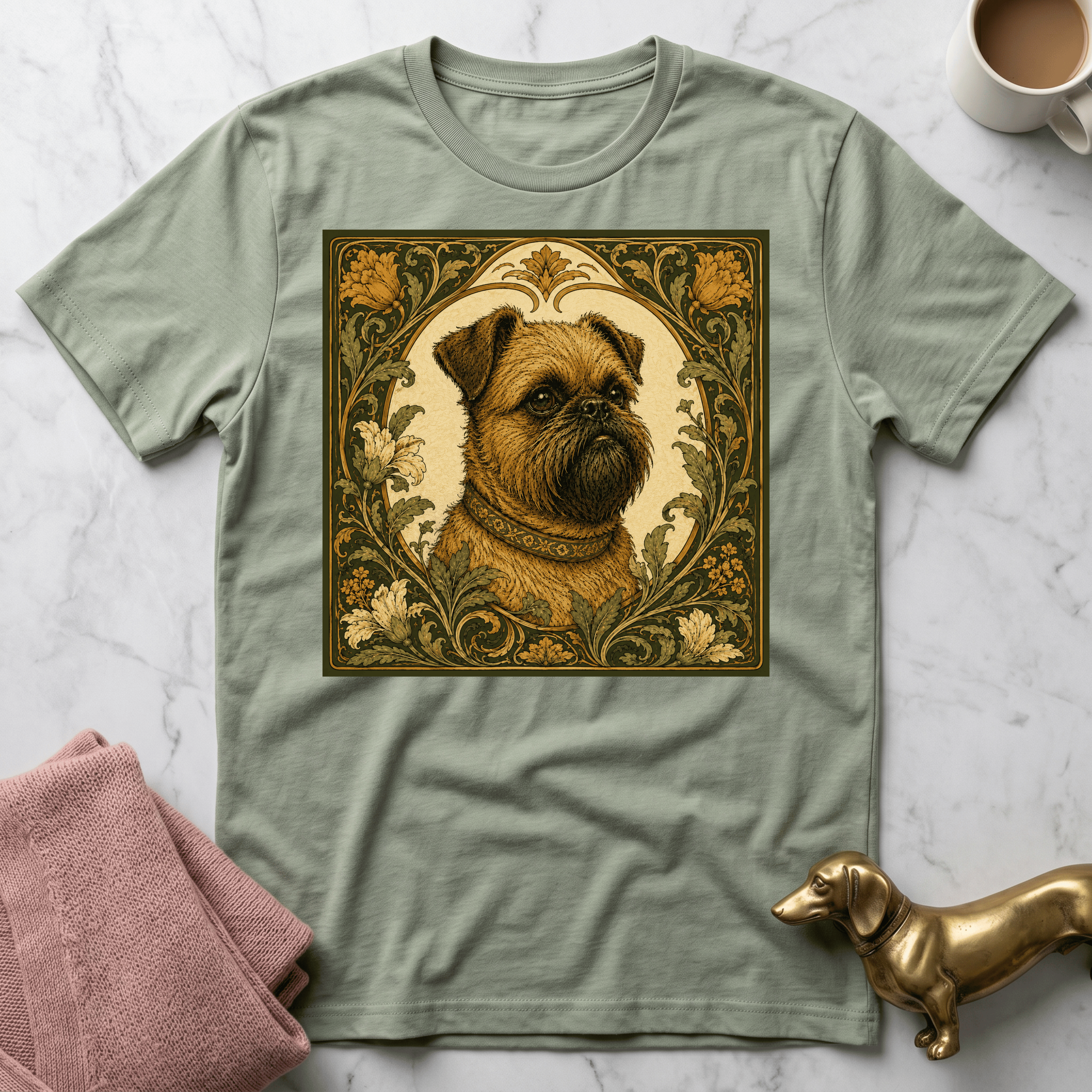 Brussels Griffon - Art Nouveau