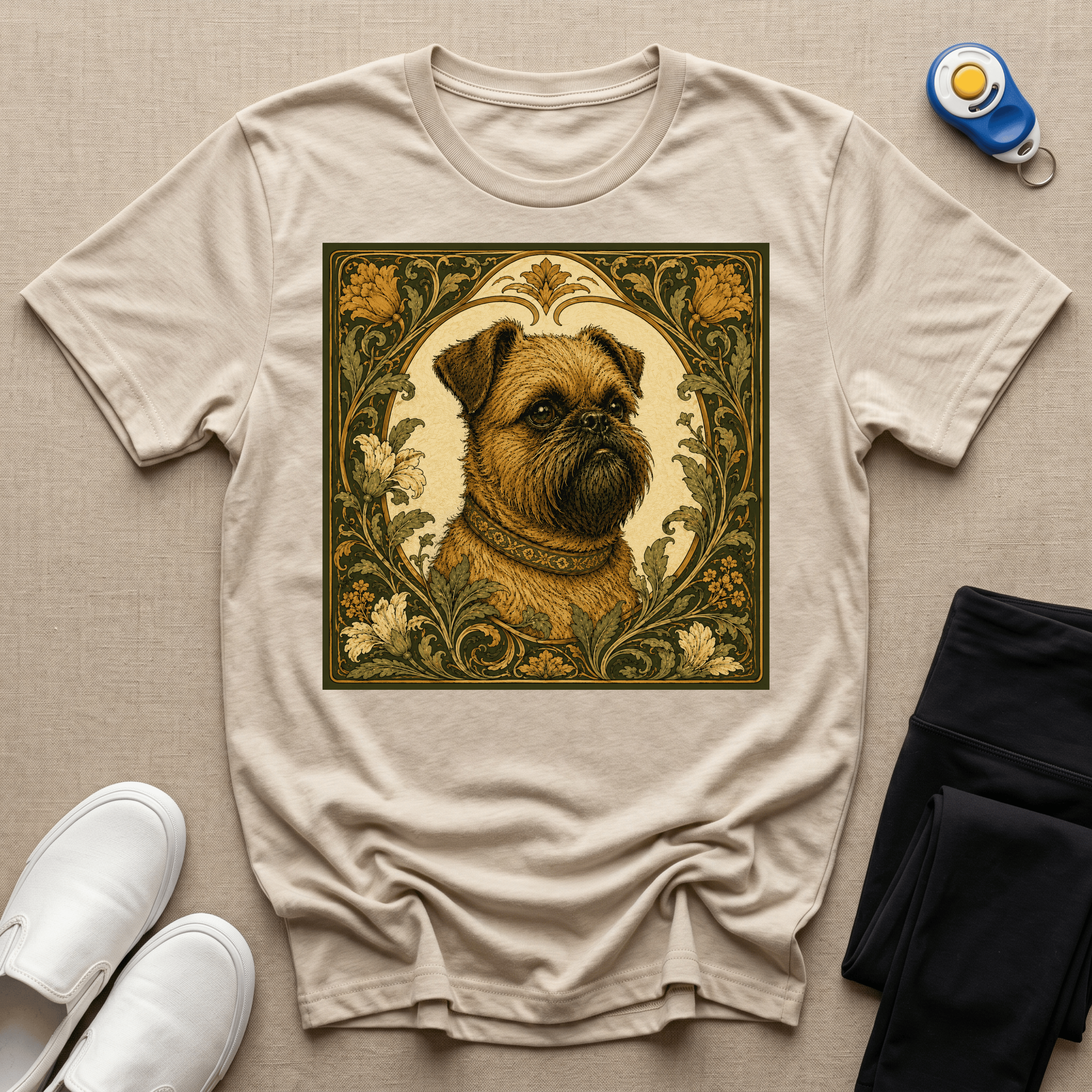 Brussels Griffon - Art Nouveau