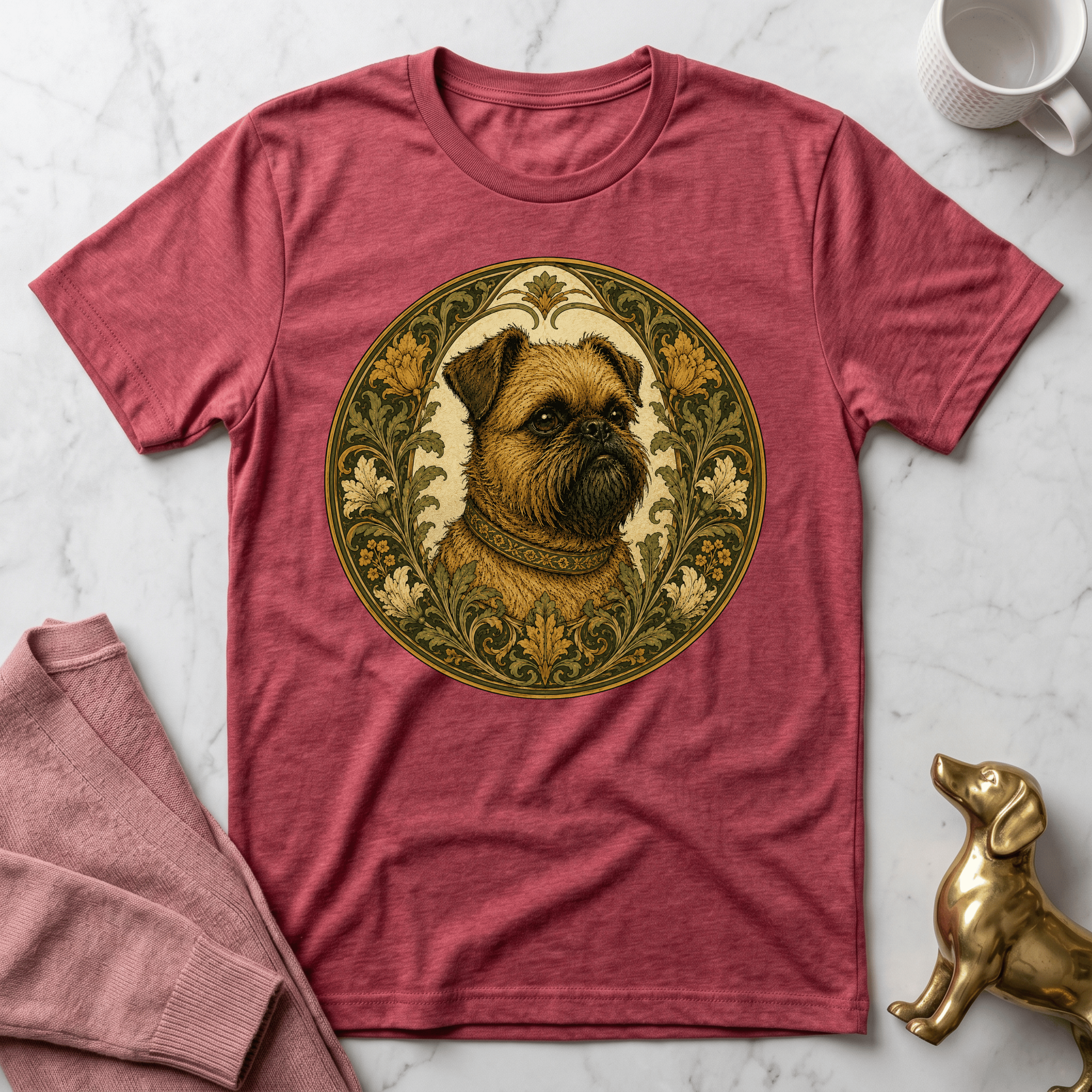 Brussels Griffon - Botanical Nouveau