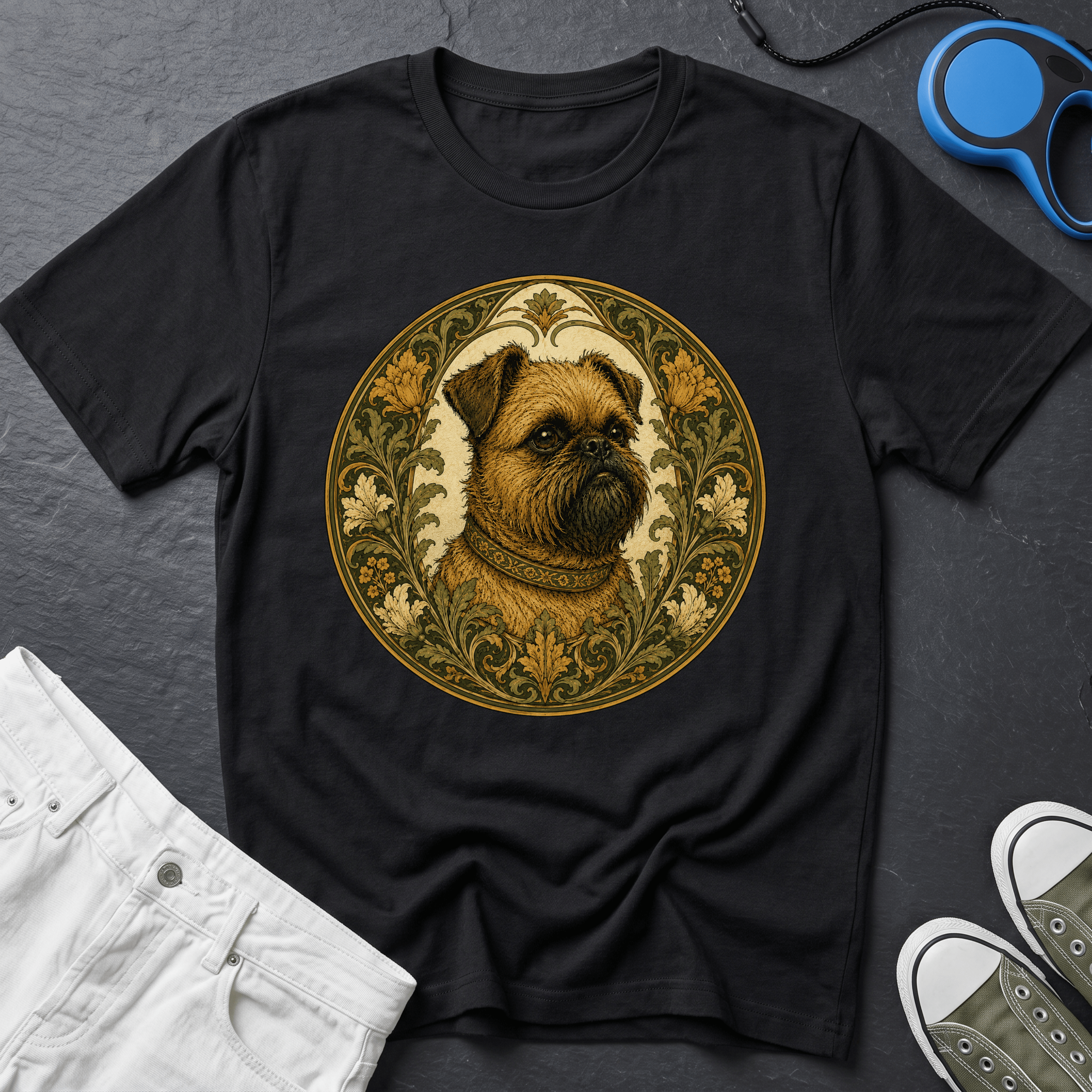 Brussels Griffon - Botanical Nouveau