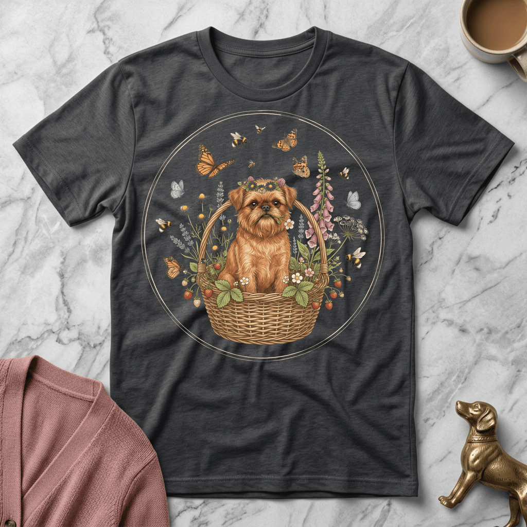 Brussels Griffon - Butterflies & Griffon