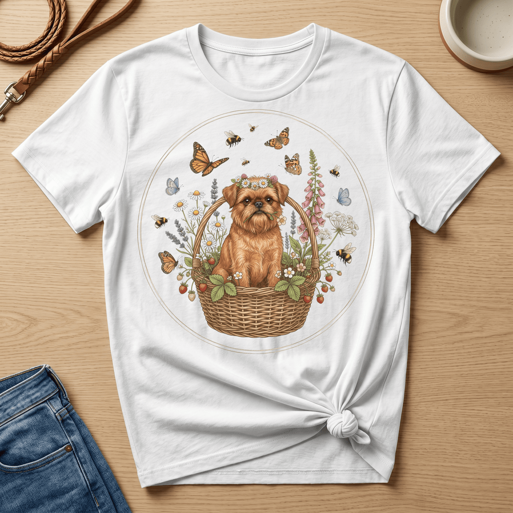 Brussels Griffon - Butterflies & Griffon