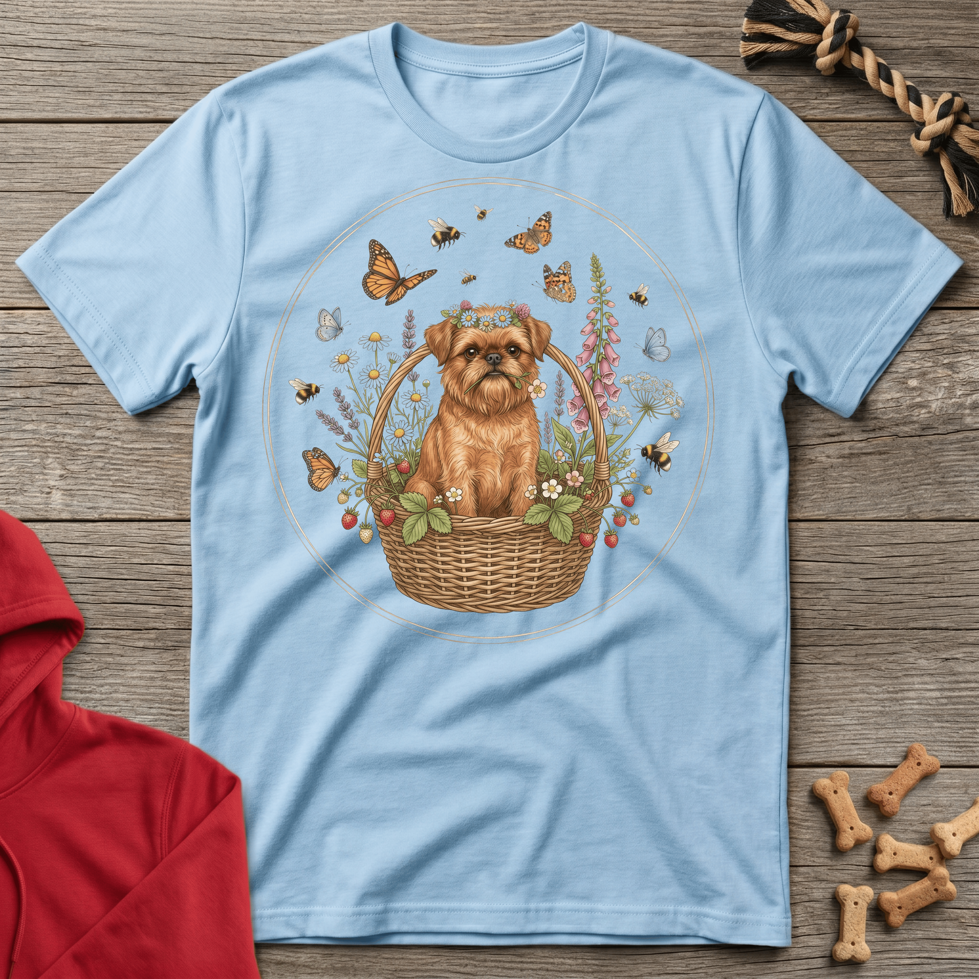 Brussels Griffon - Butterflies & Griffon